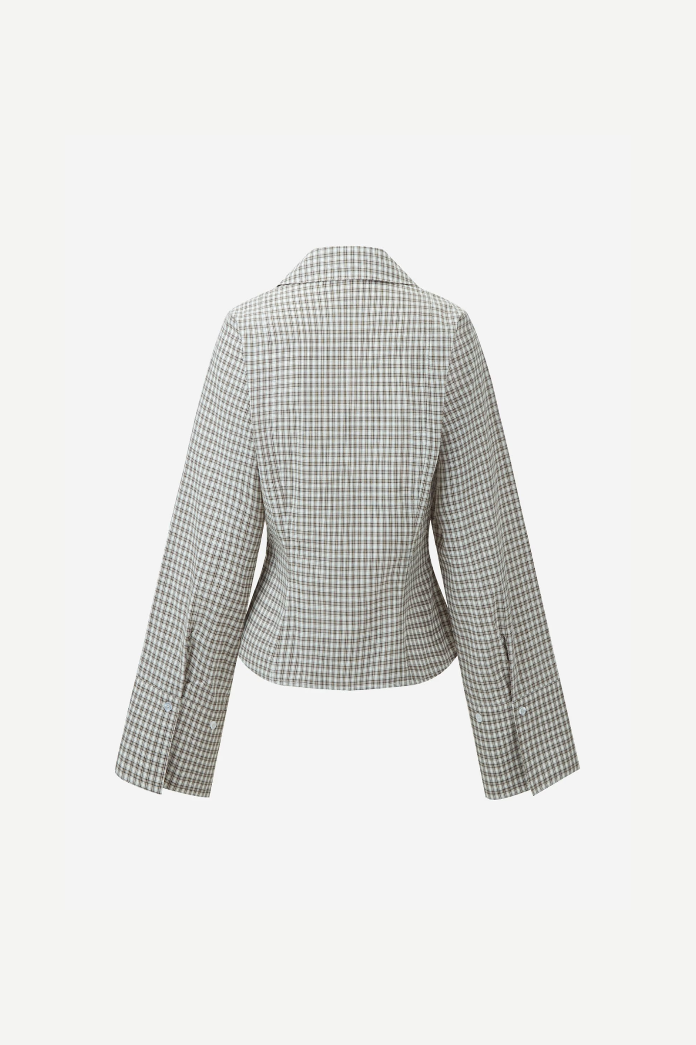 AGNESTA SHIRT CH - NEUTRAL CHECK