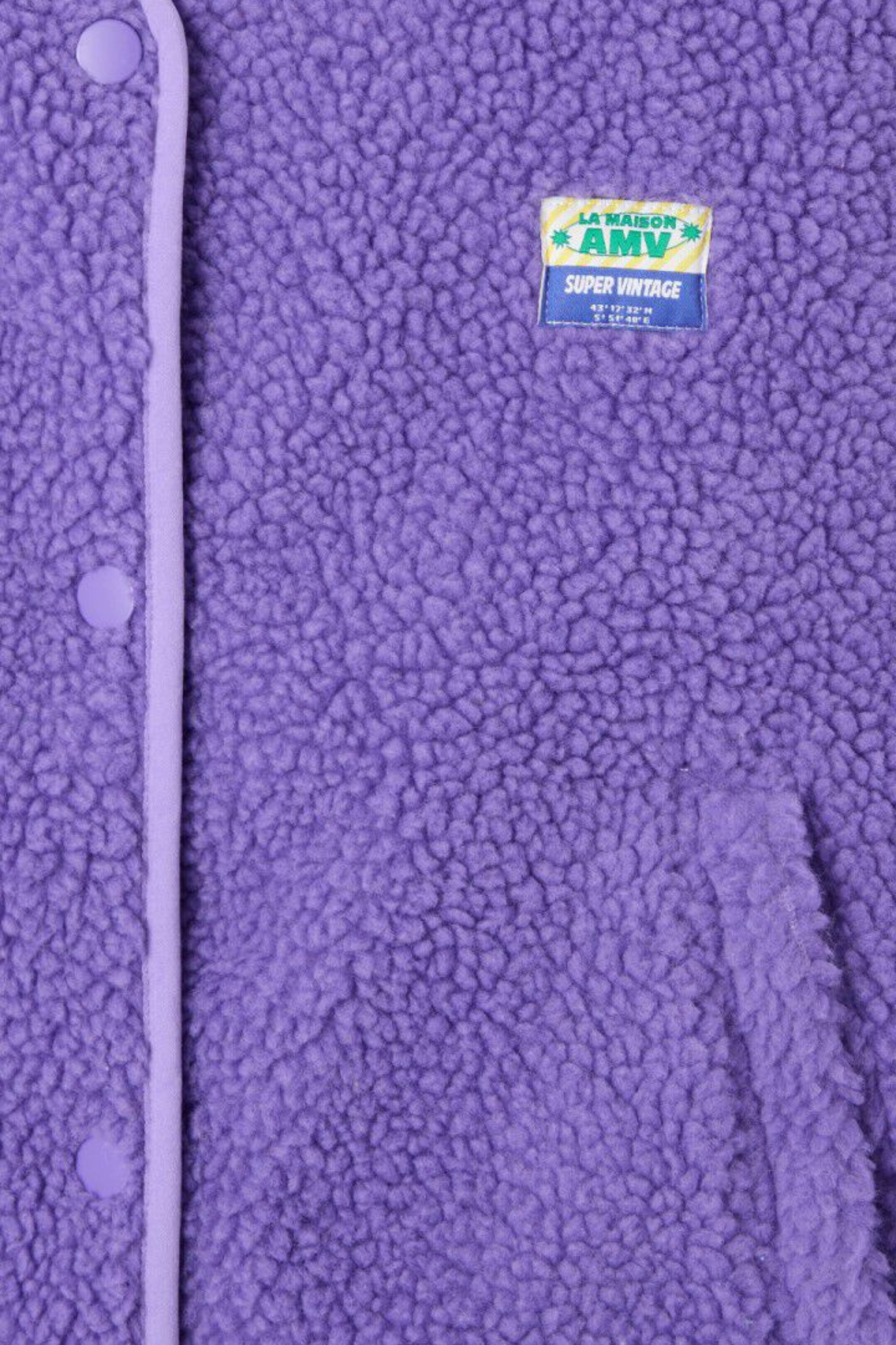 HOKTOWN SLEEVELEES JACKET - PURPLE