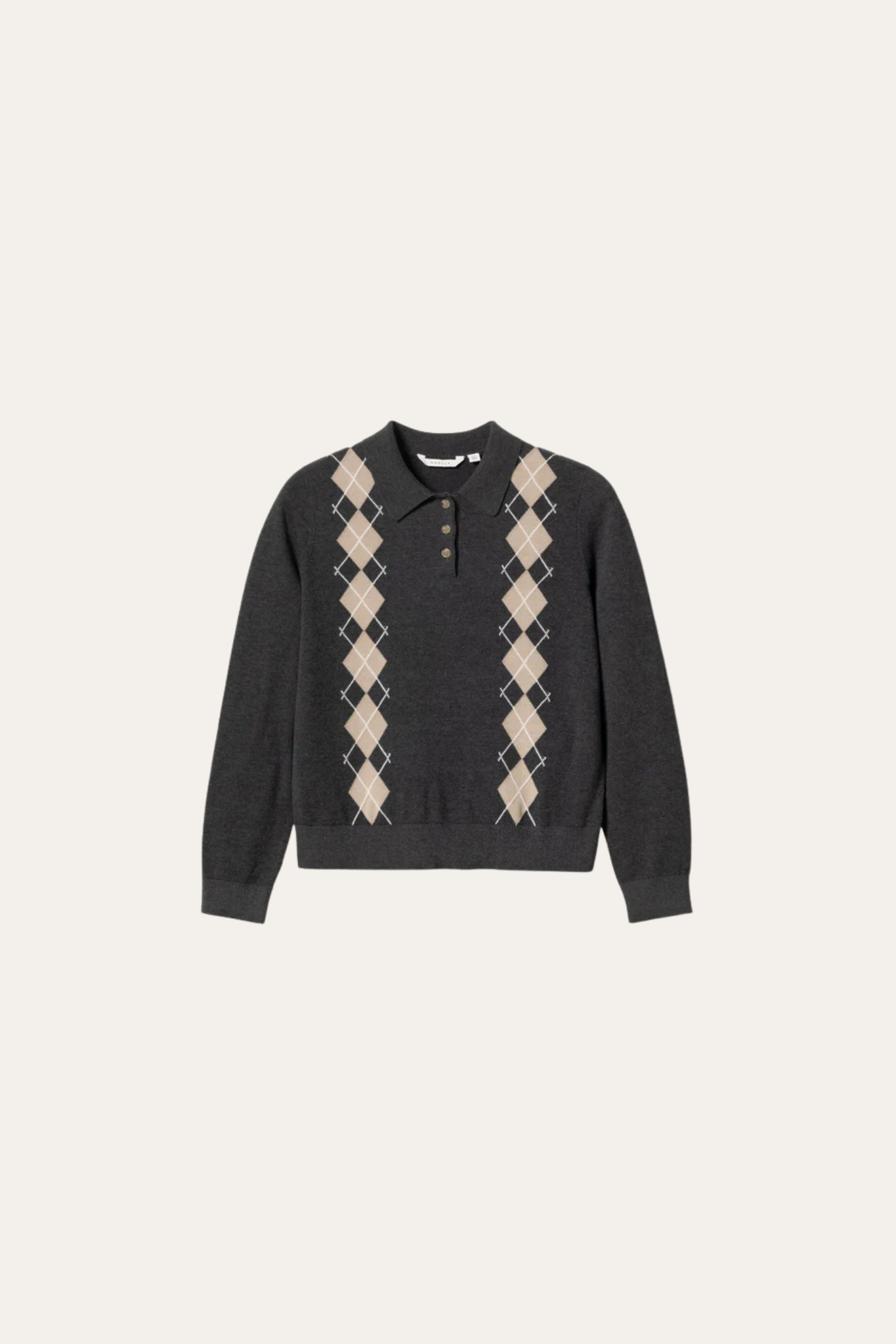 MAXINE KNIT - DASHA GREY CHECK