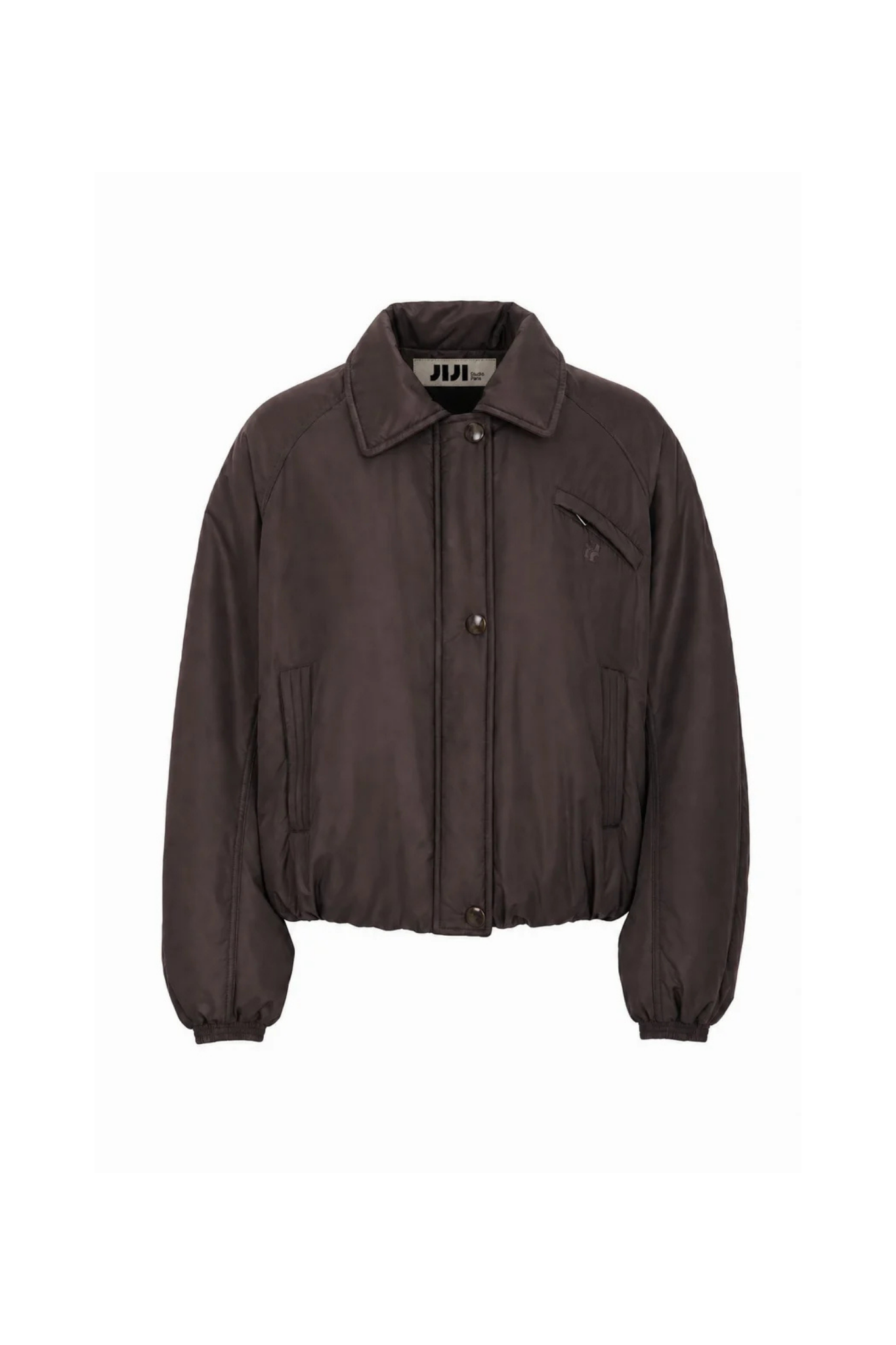 NEIL BOMBER JACKET - CHOCOLAT