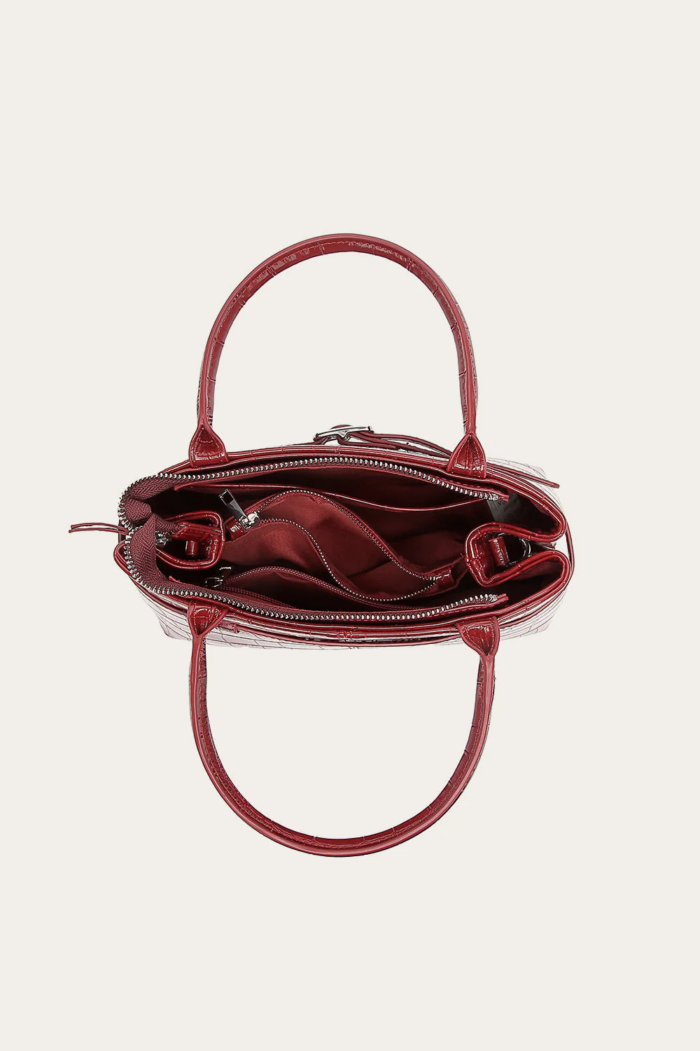 MACIE BAG - DARK RED