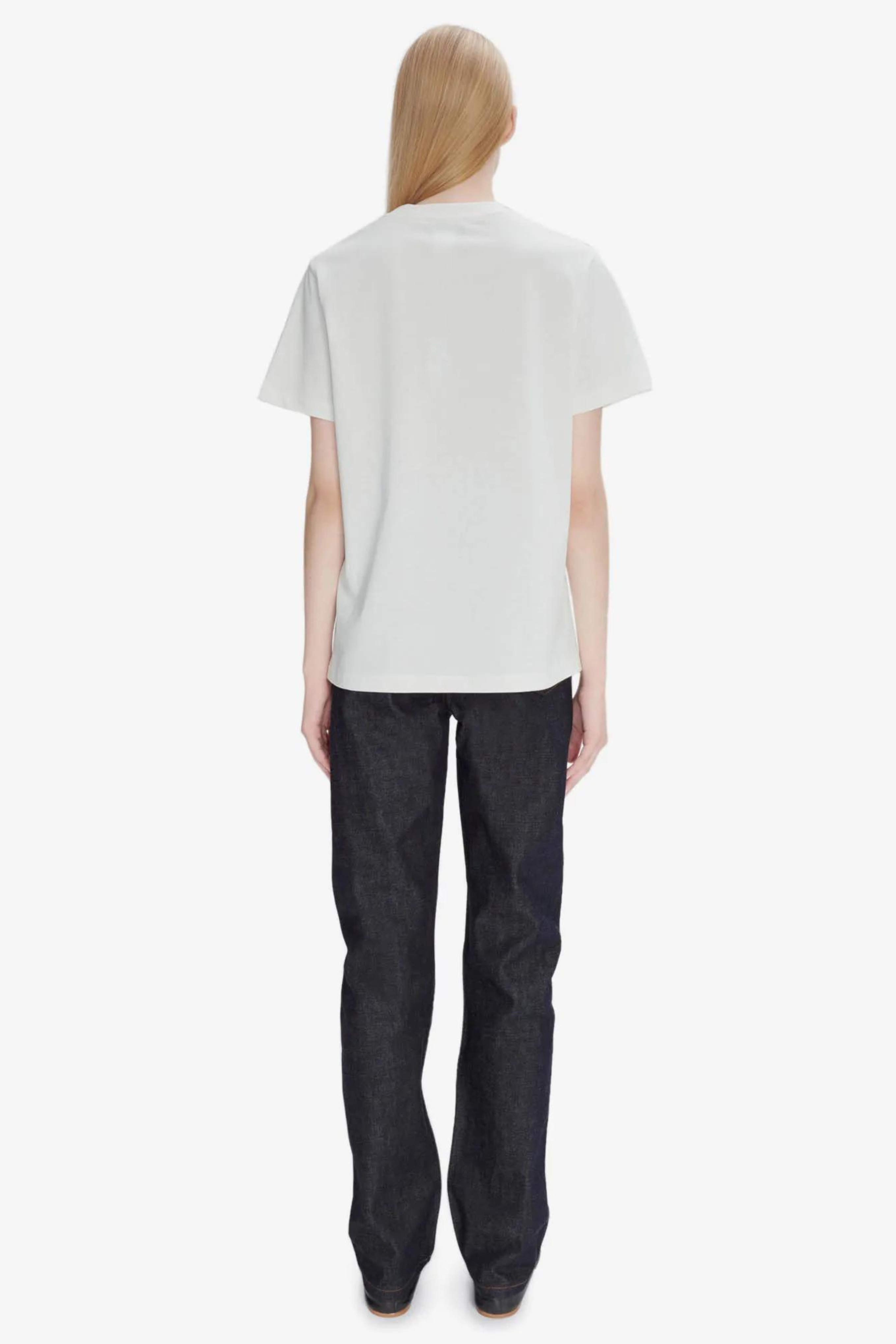 STANDARD RUE MADAME T-SHIRT - BLANC/DARK NAVY