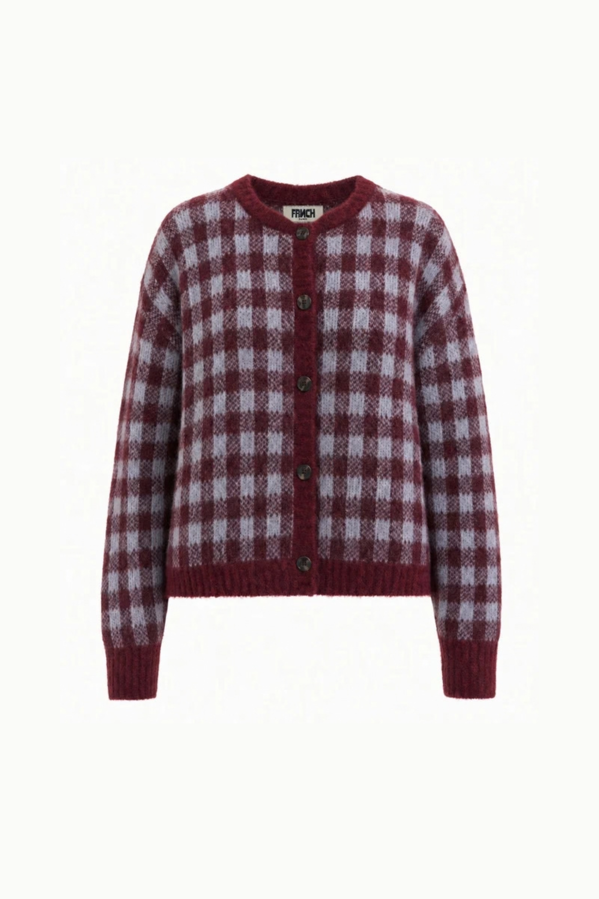 AOMORI CARDIGAN - BORDEAUX