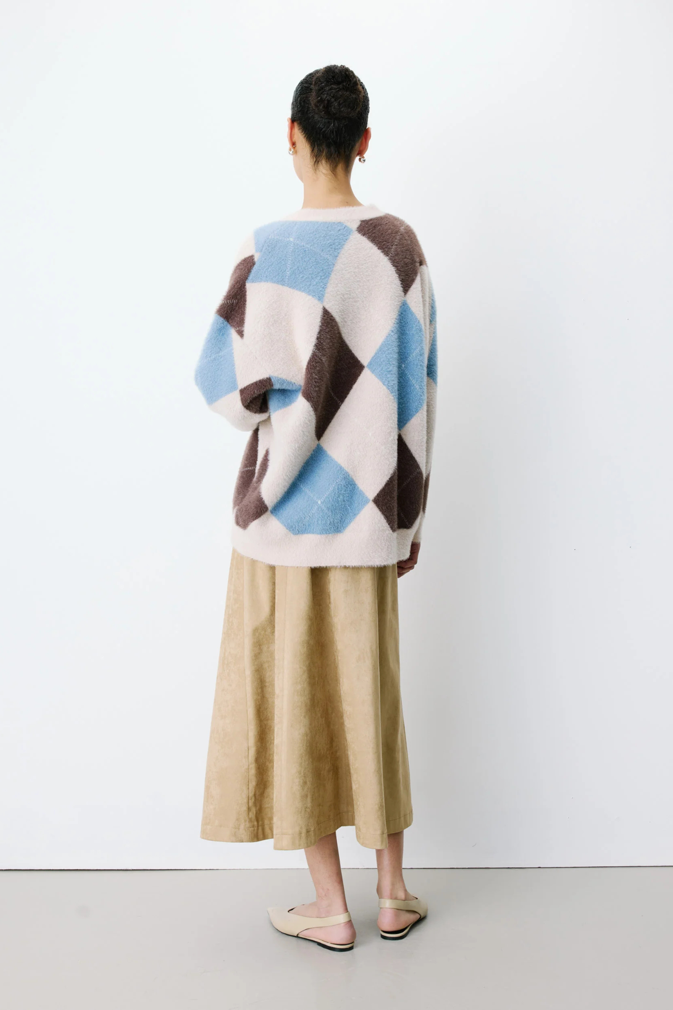ALEXAN CARDIGAN - BLUEBERRY