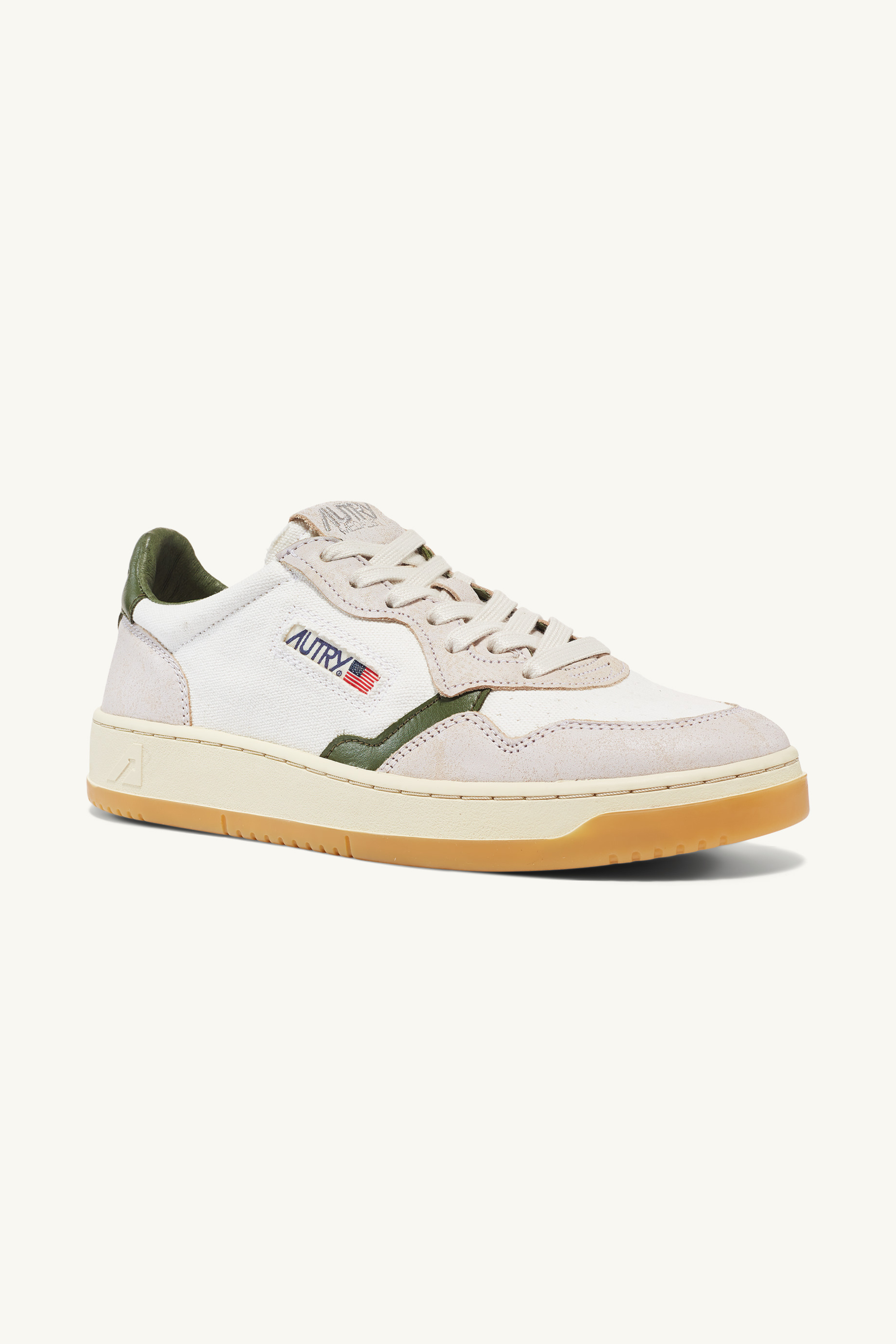 MEDALIST LOW SNEAKER - SAND WHITE/KAKI