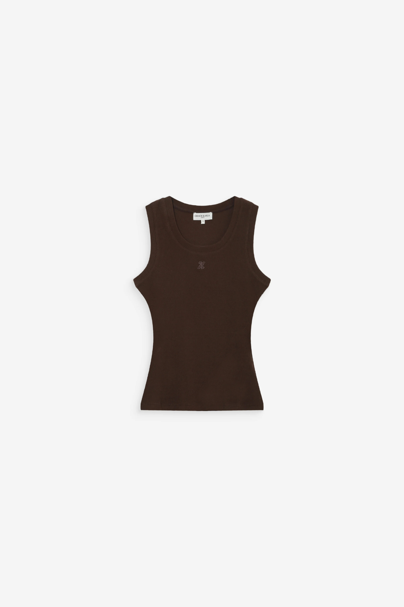 VALOU TANK TOP - CHOCOLAT