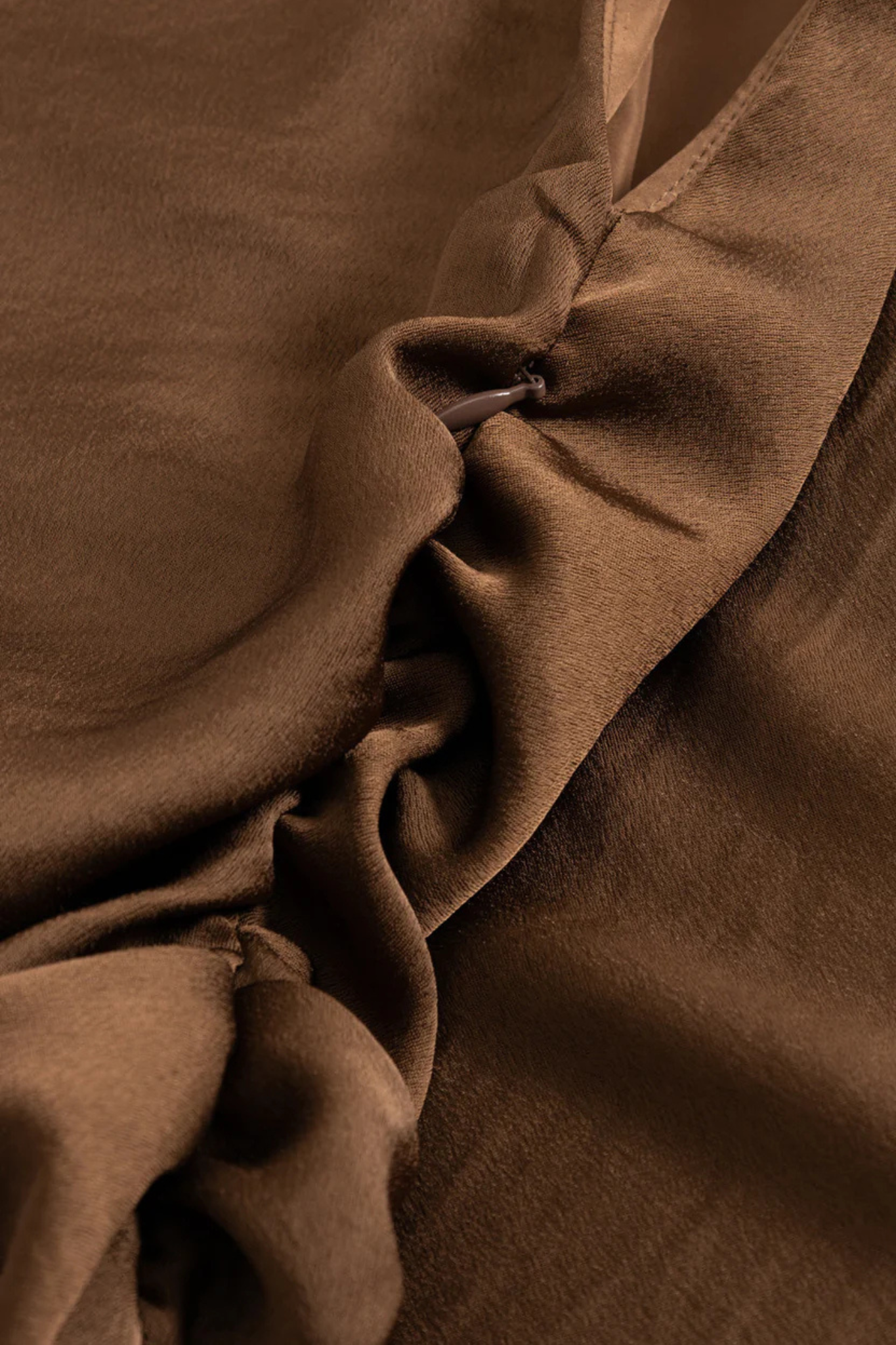 MIGNONETTE DRESS - TOFFEE