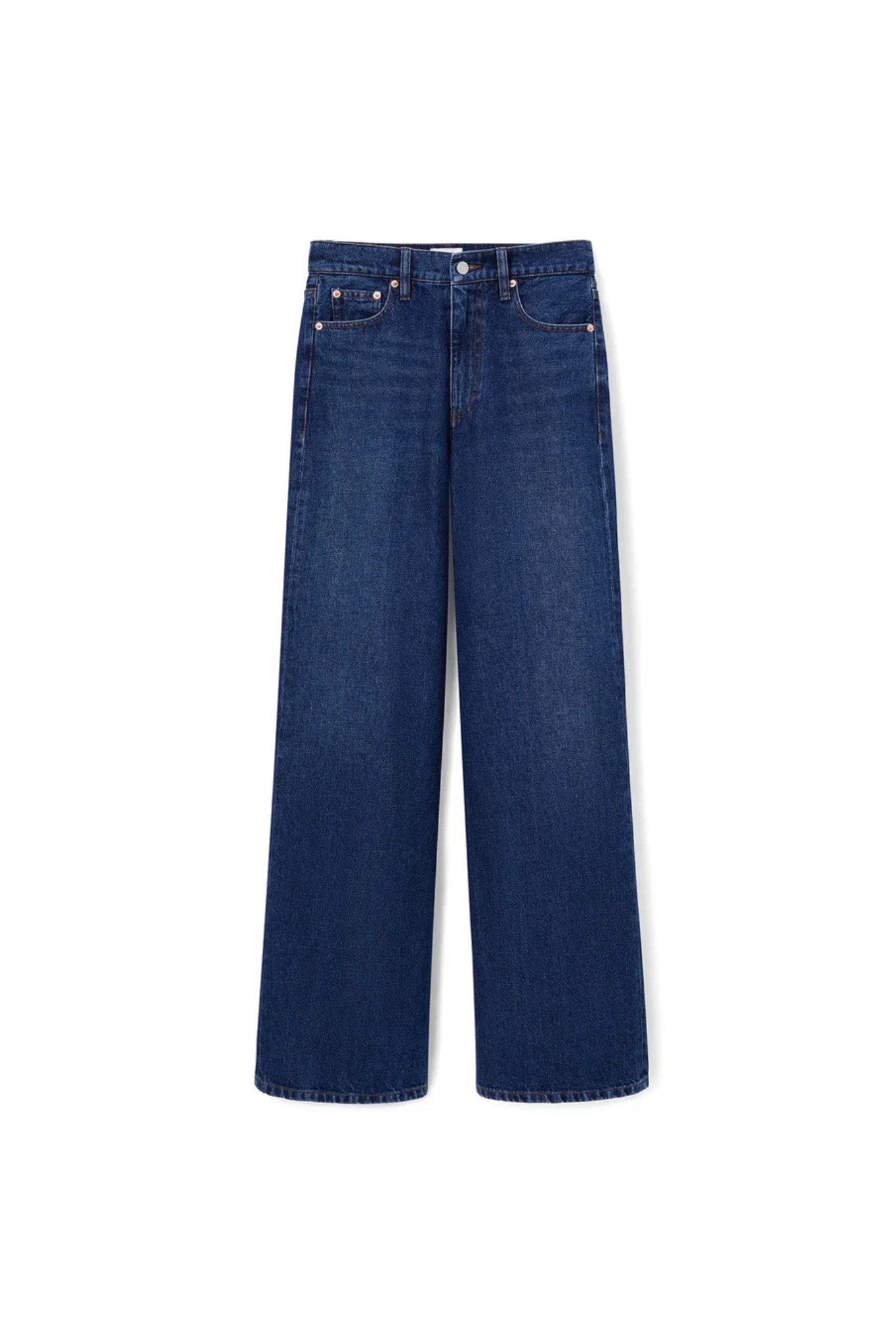 SULLY LONG DENIM JEANS - BLUE STONE