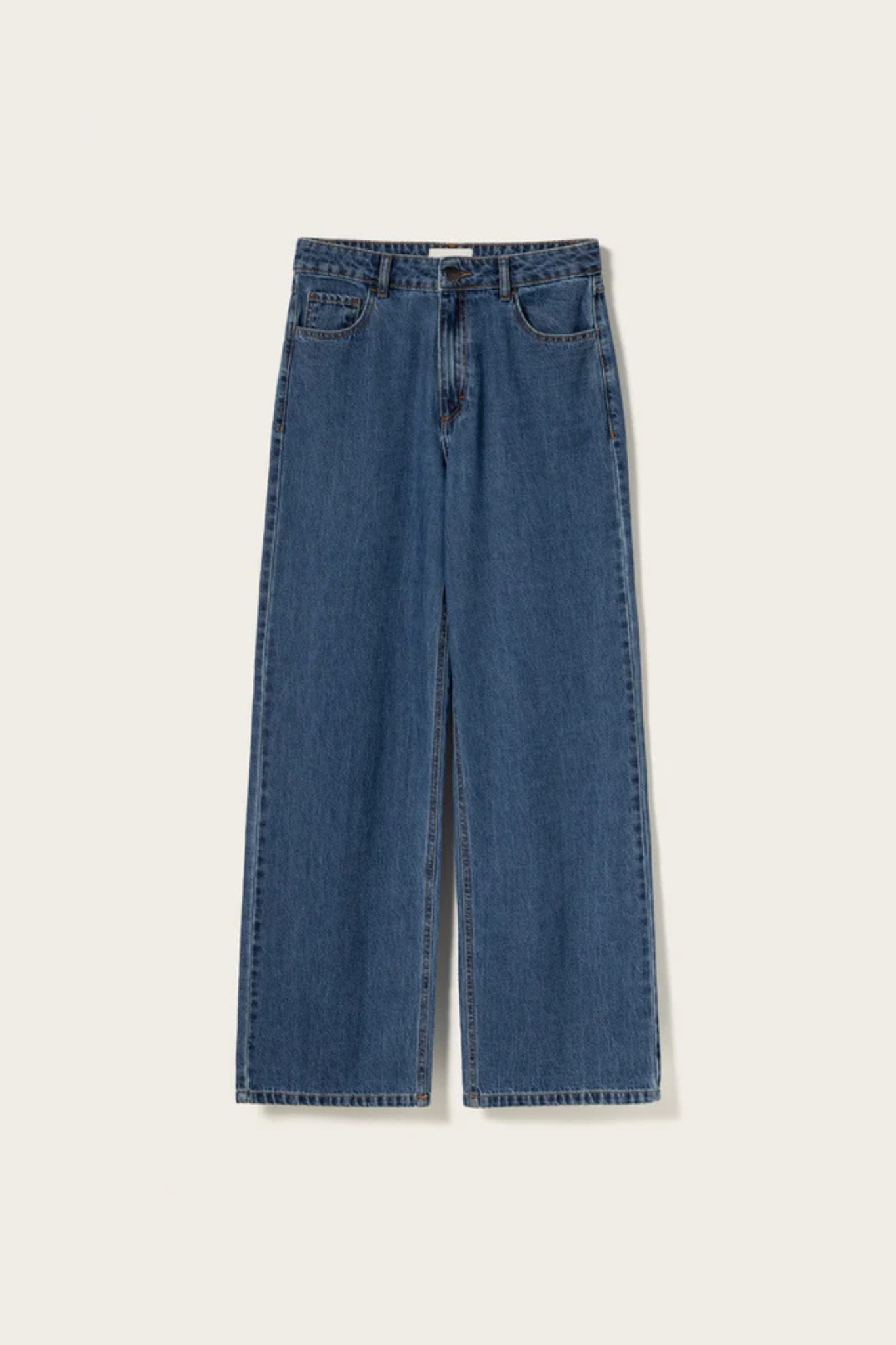 KATY MW JEANS - BLUE WASH