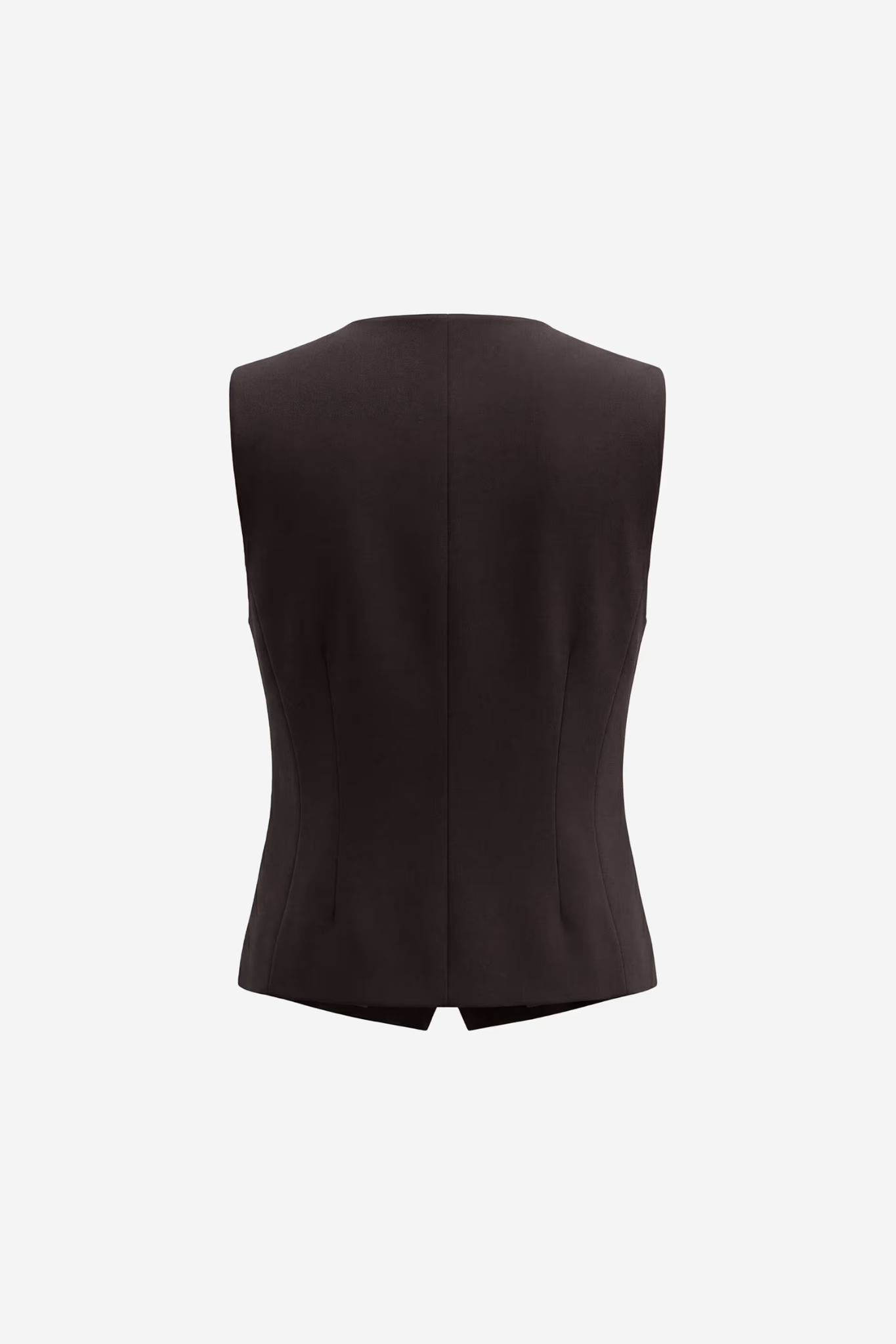 RAYE SHORT VEST - CHOCOLATE TORTE