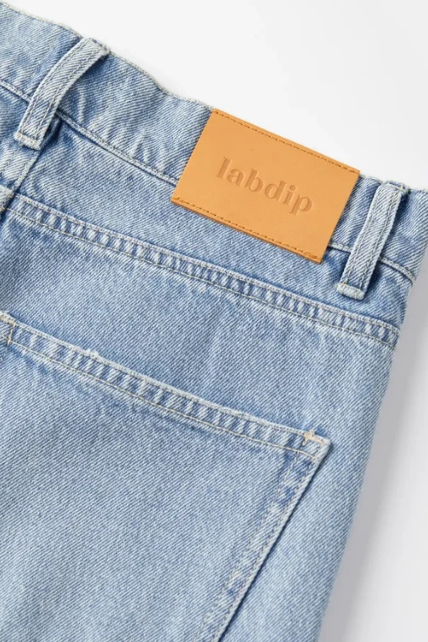 SULLY LONG DENIM JEANS - STONE BEACH