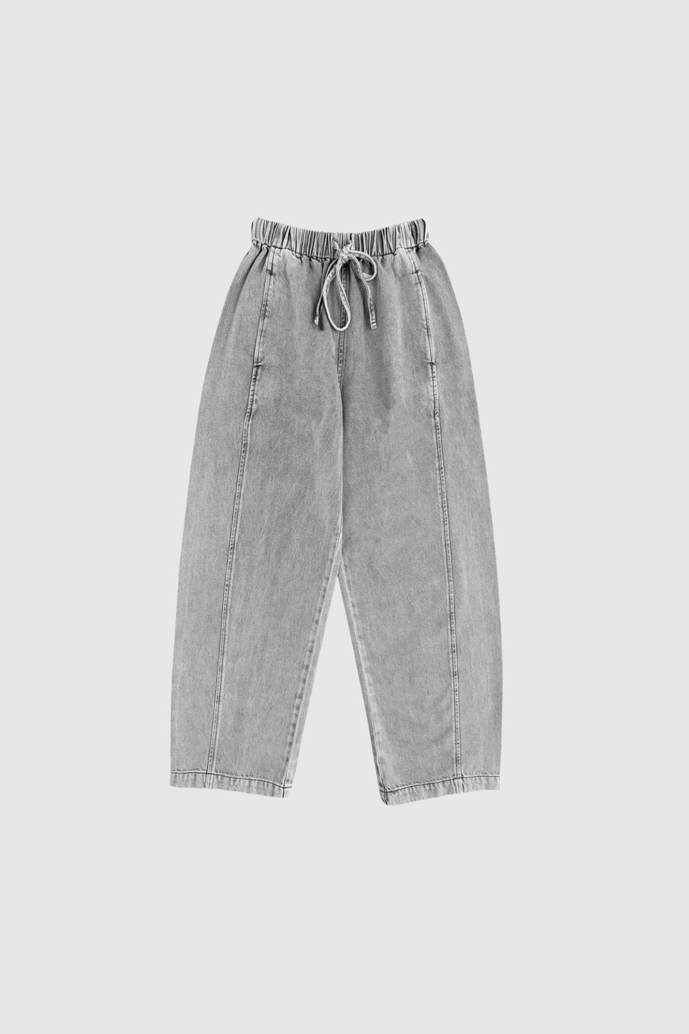 PENELOPE DENIM PANT - SPRING GREY