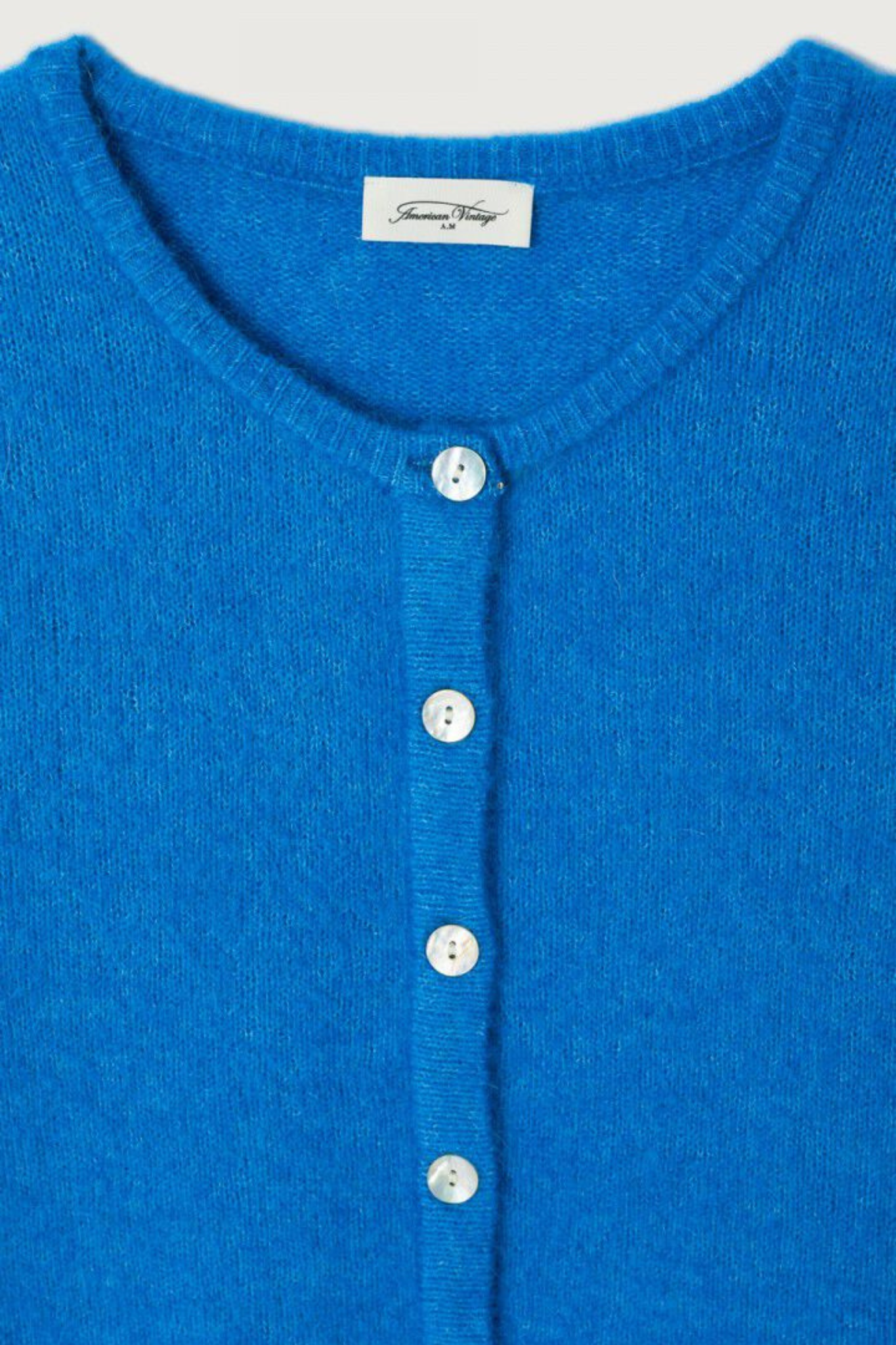 VITOW CARDIGAN - CURACAO MELANGE
