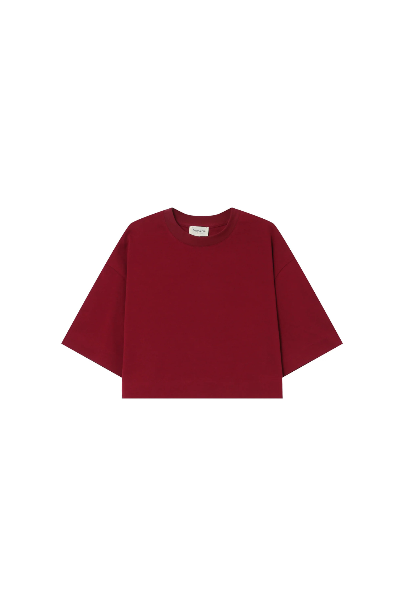 STAR T-SHIRT - BORDEAUX