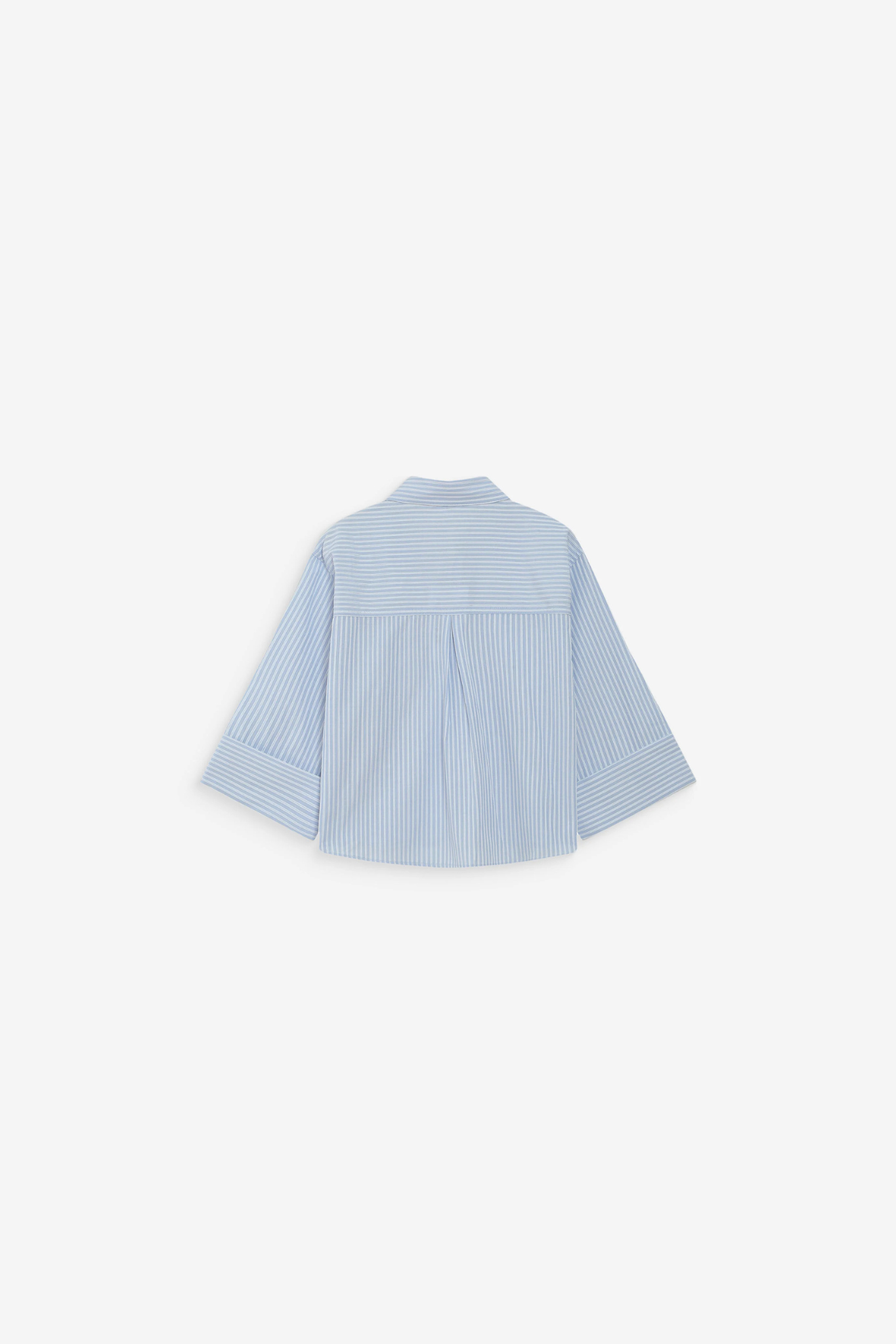 VOICE STRIPED SHIRT - CIEL
