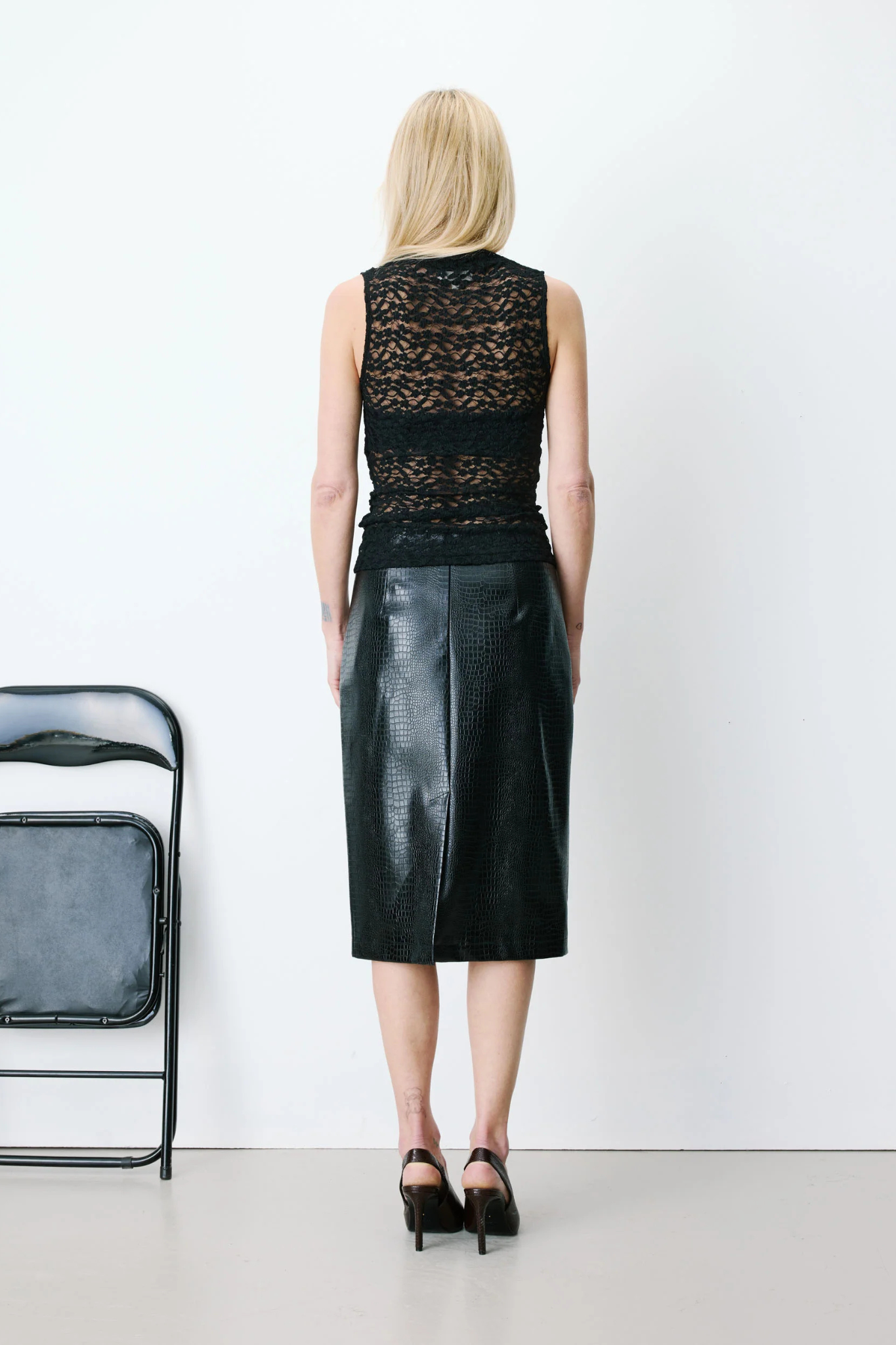 AVILA TOP - BLACK