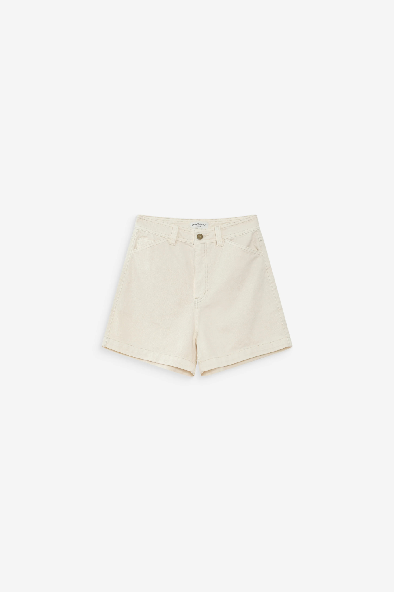 VERNE SHORTS - ECRU
