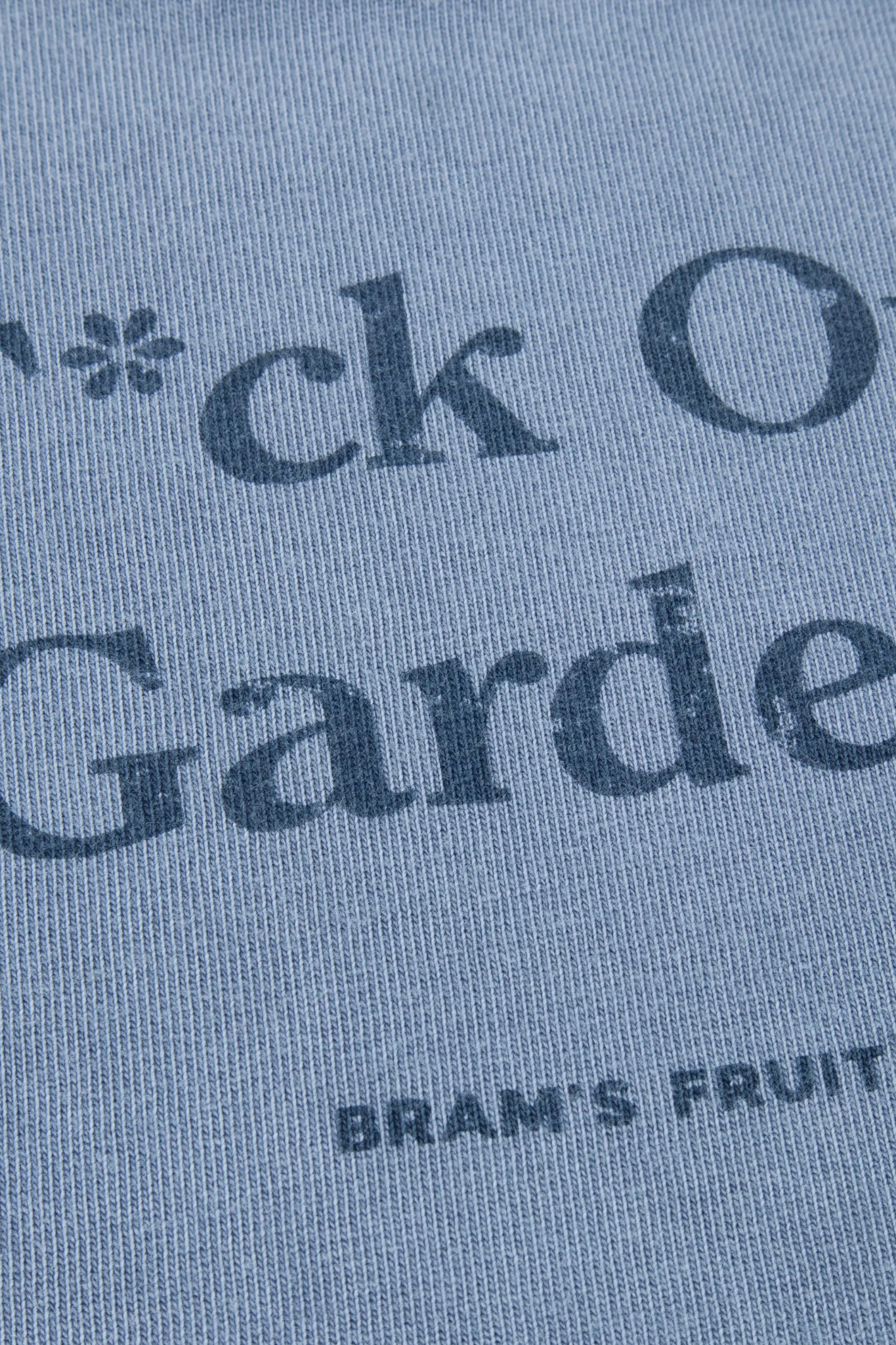 F*CK OFF I'M GARDENING LONGSLEEVE T-SHIRT - WASHED NAVY