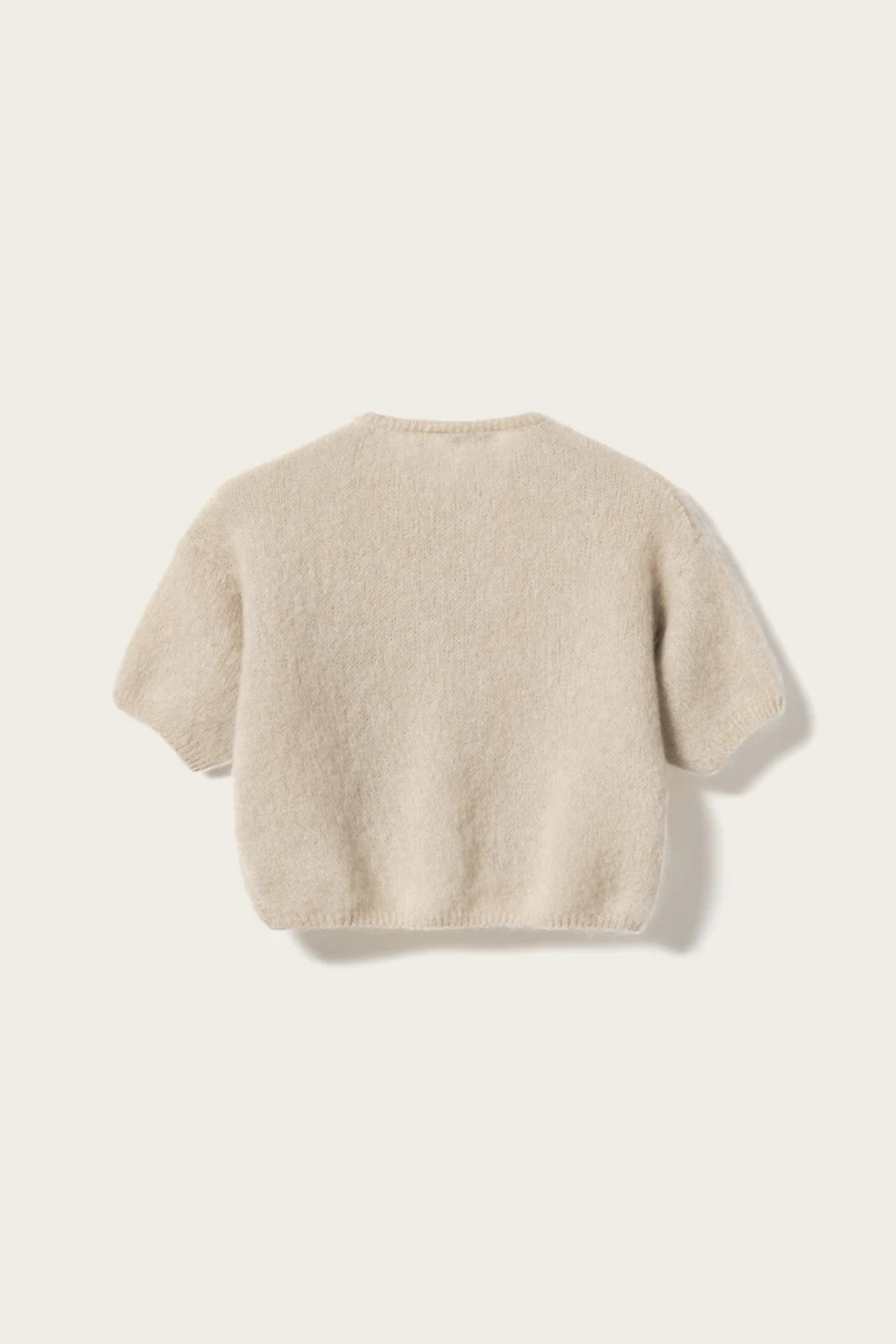 LORELL KNIT CARDIGAN - BEIGE