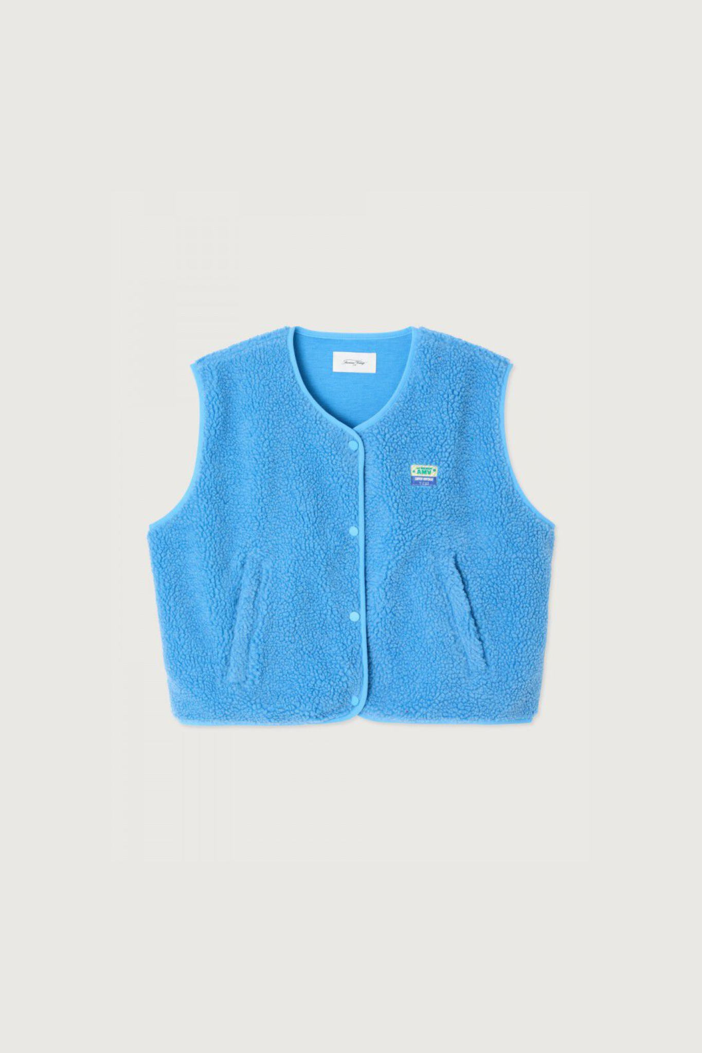 HOKTOWN SLEEVELEES JACKET - CELESTIAL