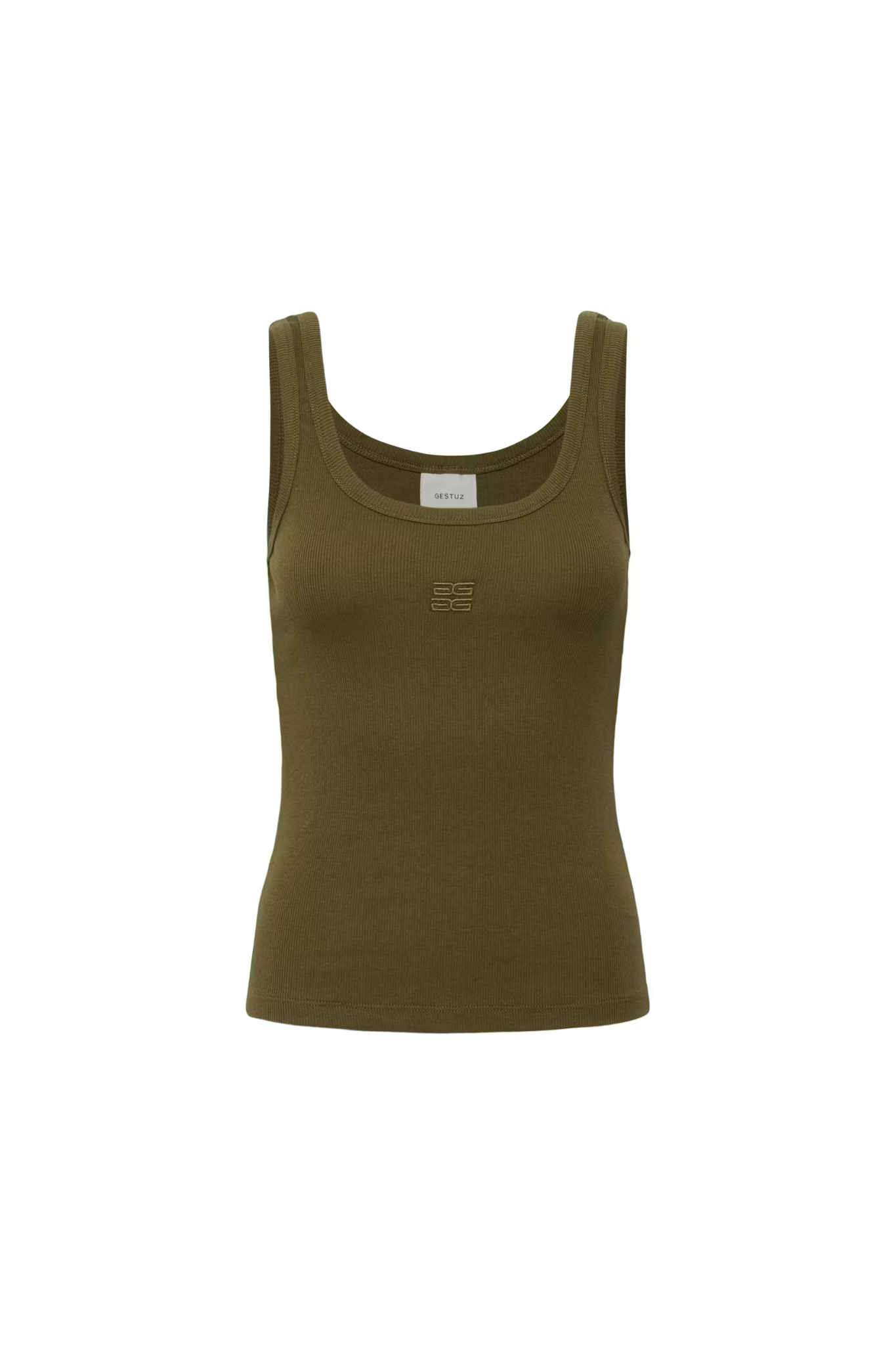 DREW LOGO 2.0 TOP - MILITARY OLIVE/GREEN