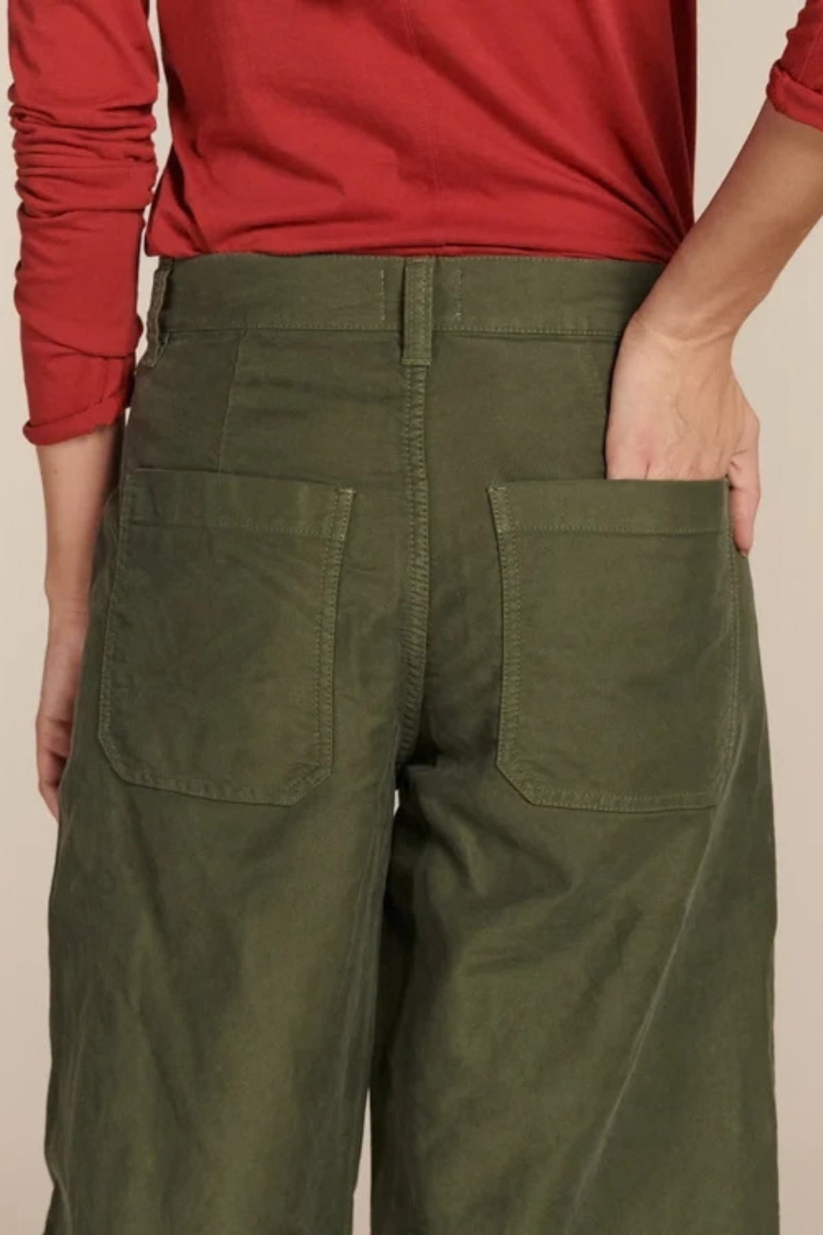 ORSON UNIFORM PANTS - LICHEN
