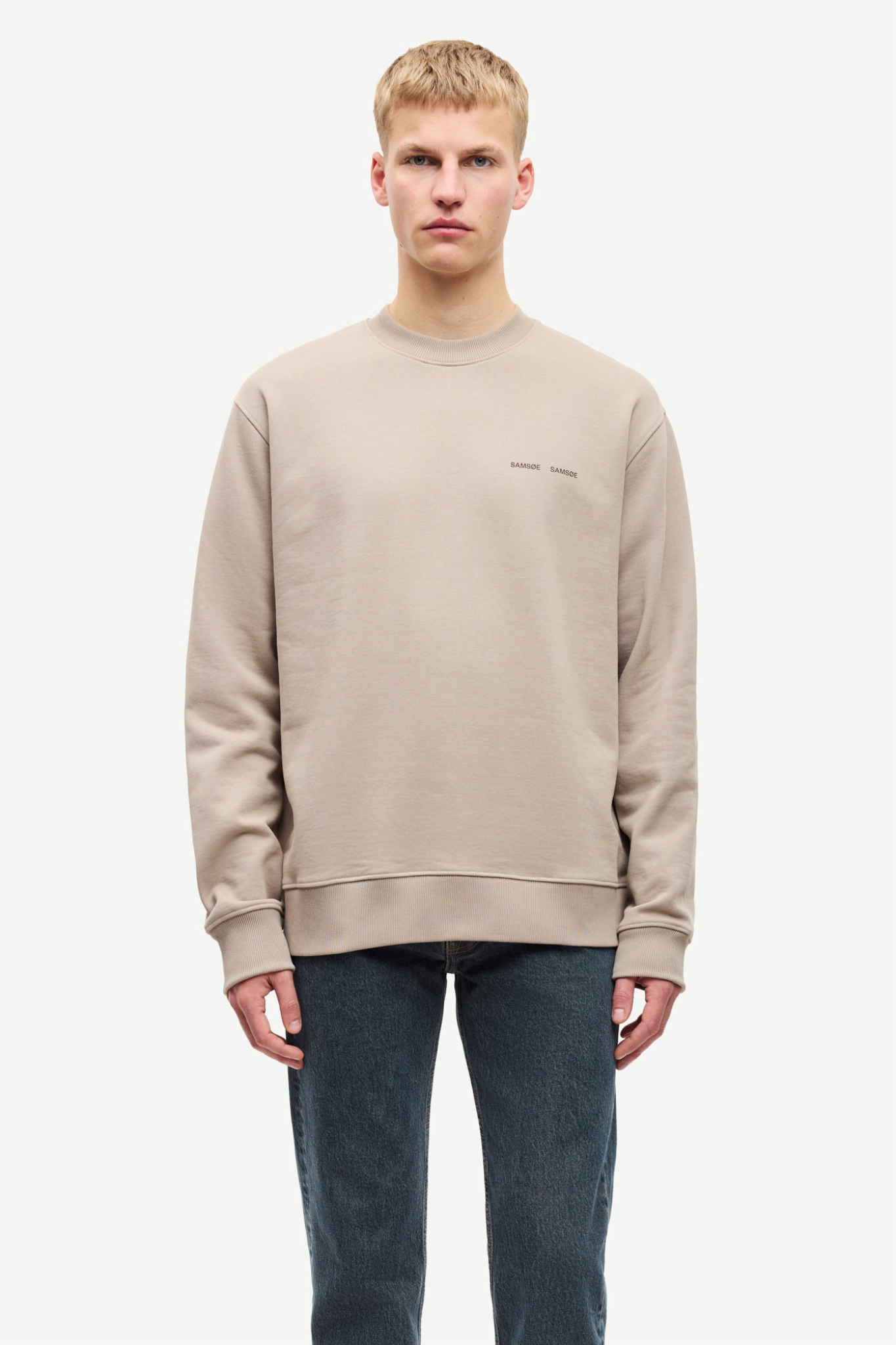 NORSBRO CREW NECK - ELEPHANT SKIN