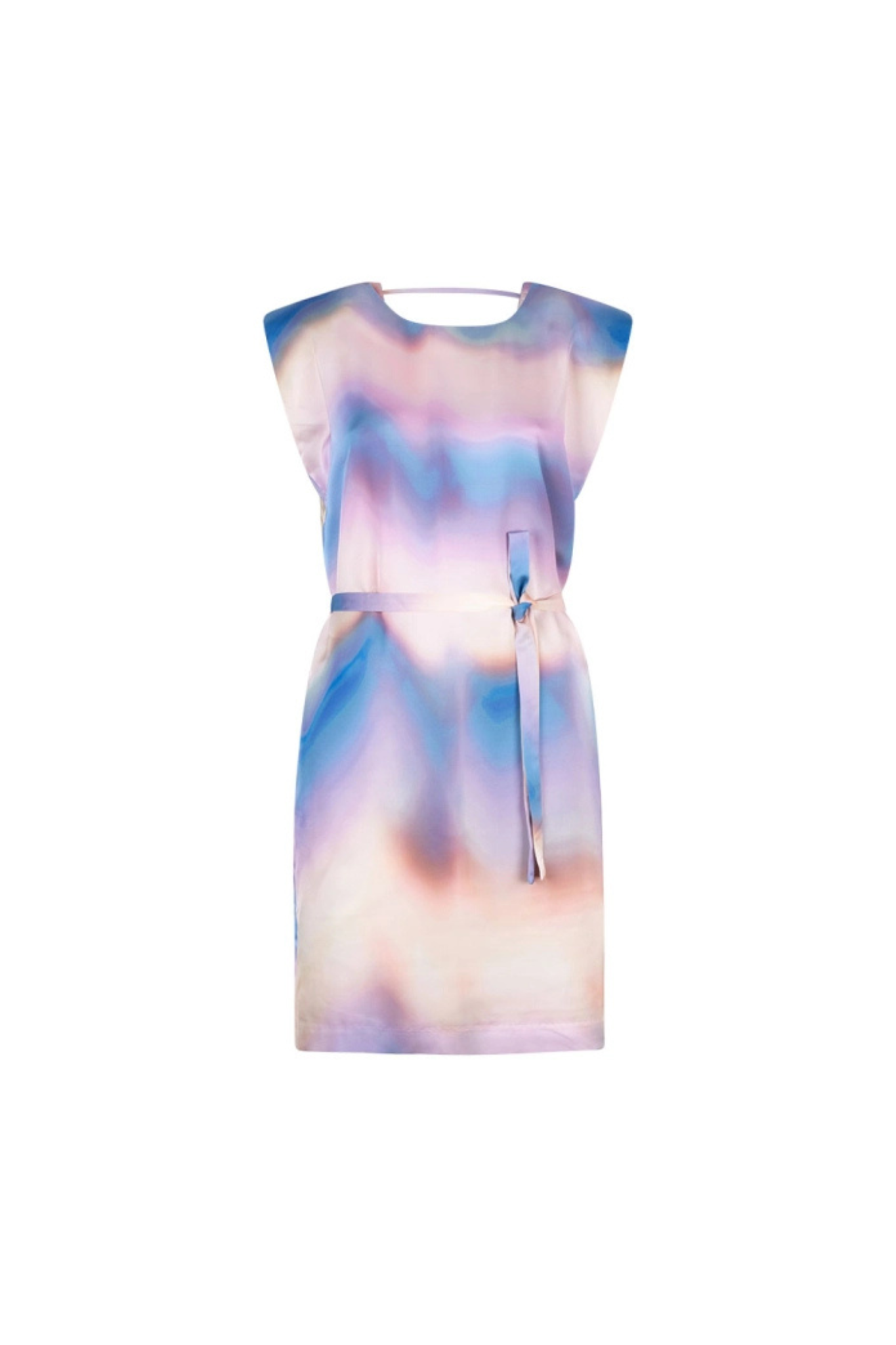 Dante6 peyton printed dress multicolor. Front flatlay view