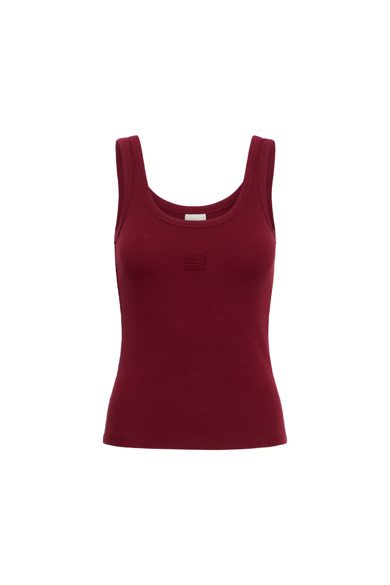 DREW LOG TANK TOP - CABERNET