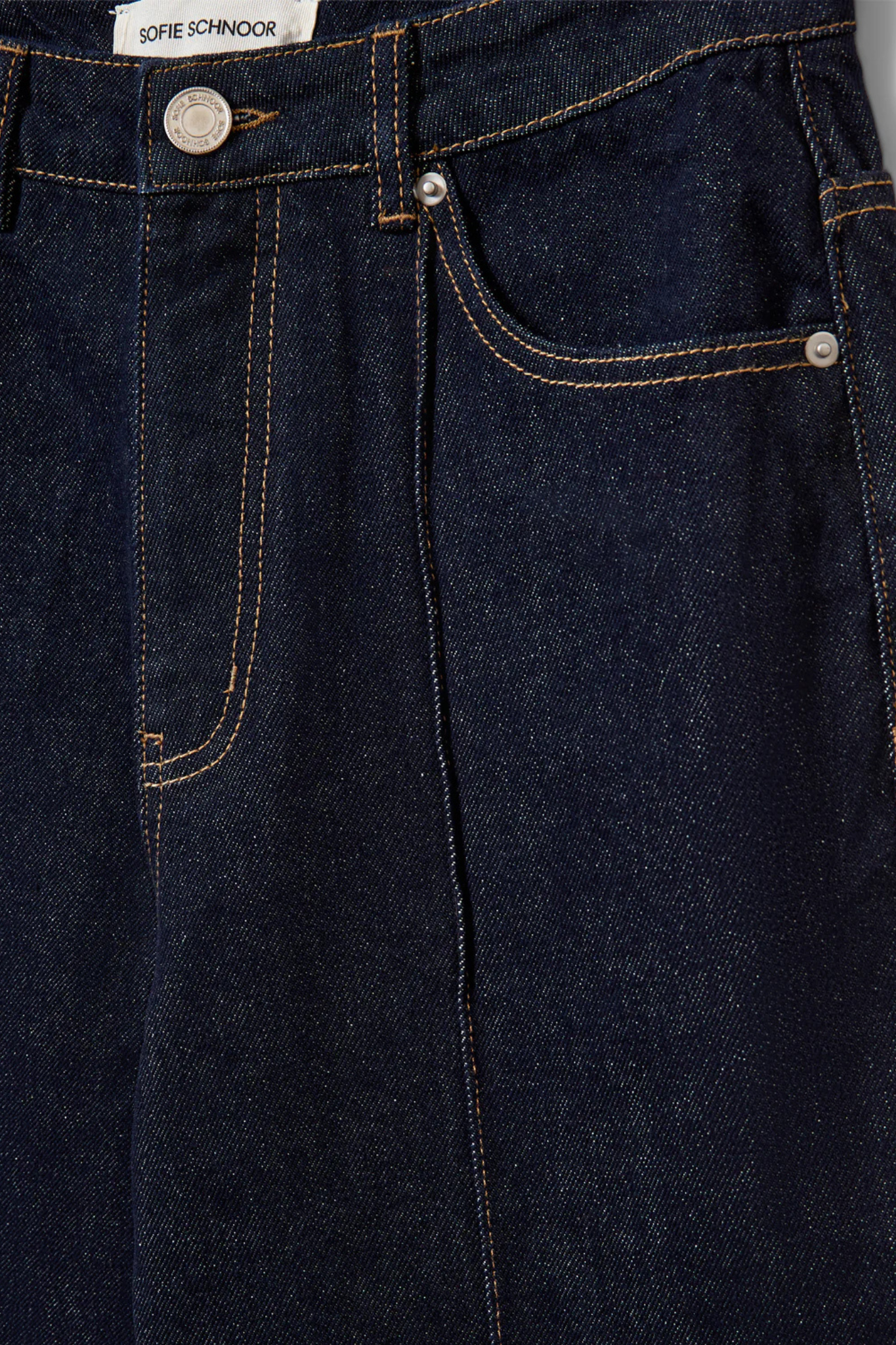 ARONA STRAIGHT LEG JEANS - DARK BLUE DENIM