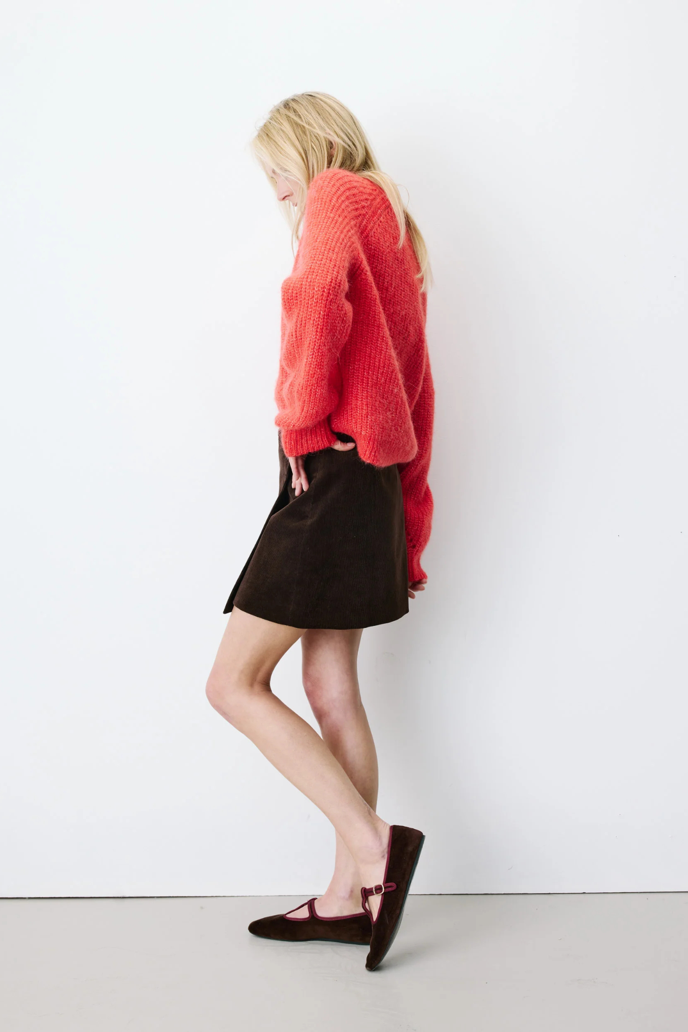 ADELE SKIRT - CHOCOLAT