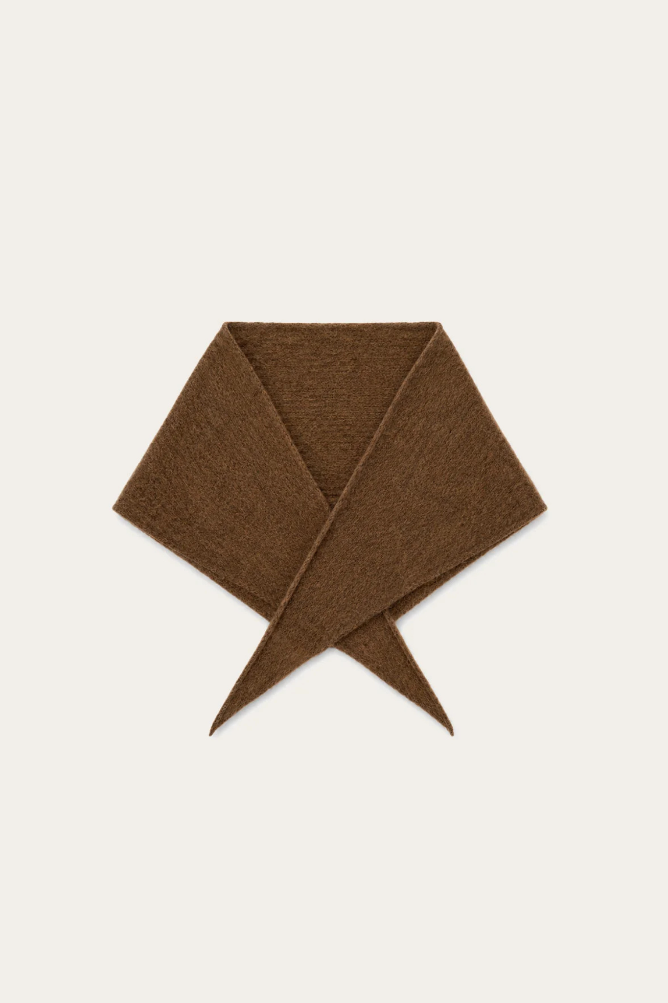 LOENA KNIT SCARF - MILITARY GREEN MELANGE