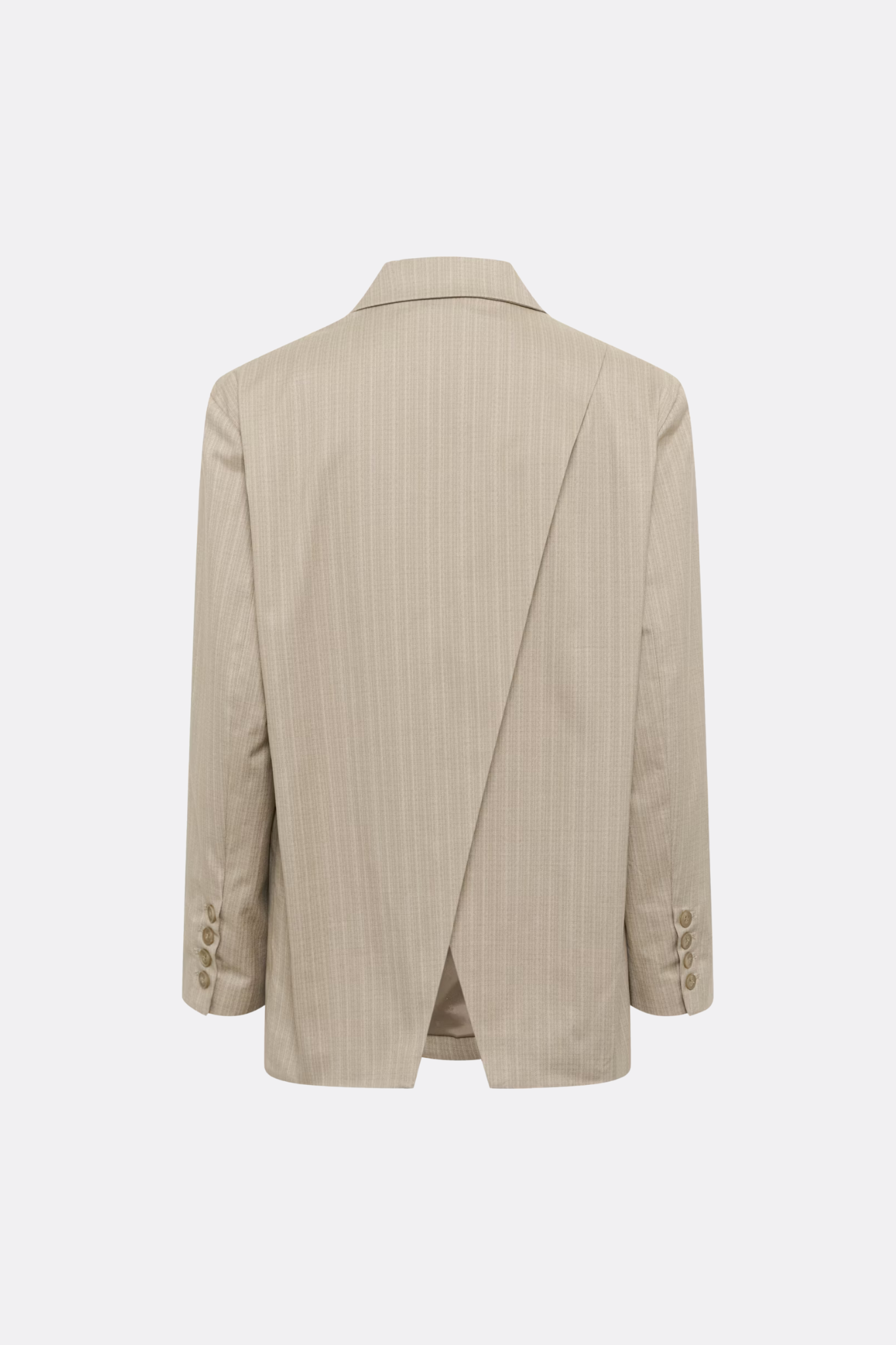 TIFF OZ BLAZER - PINSTRIPE DUST GREE