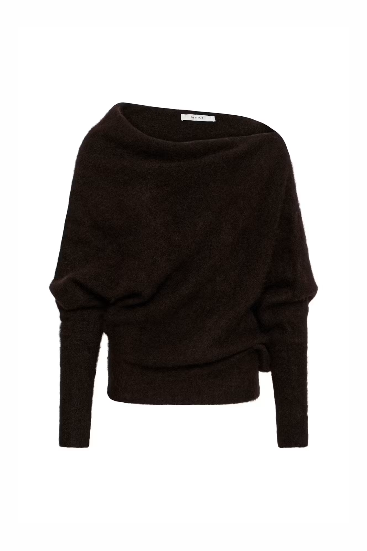 DEBBIE DRAPE PULLOVER - GANACHE MELANGE