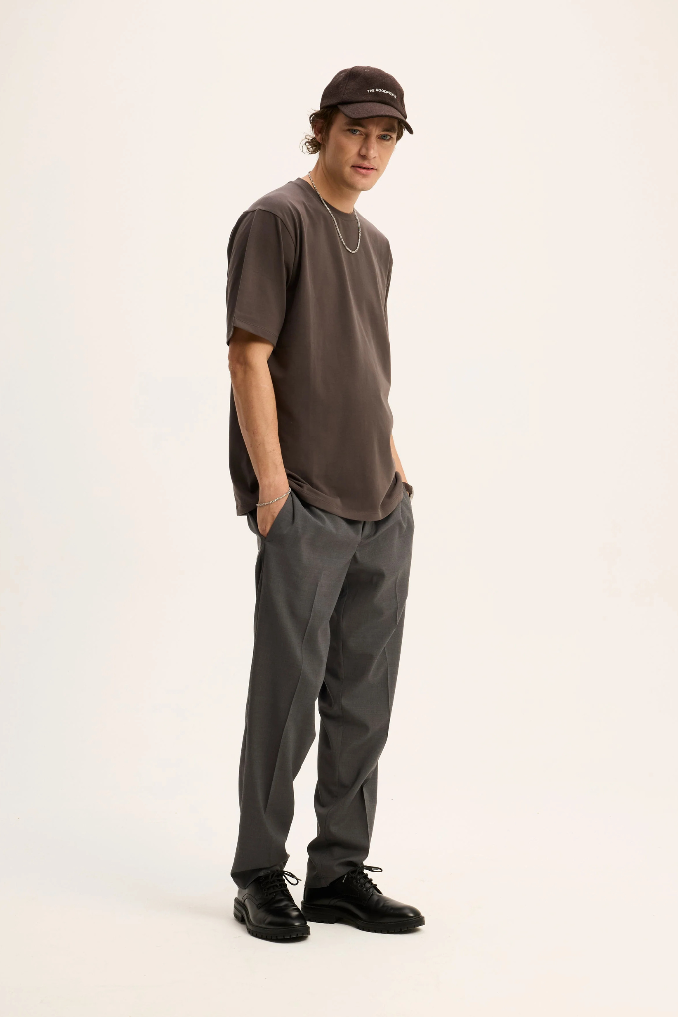 TED T-SHIRT - DARK BROWN