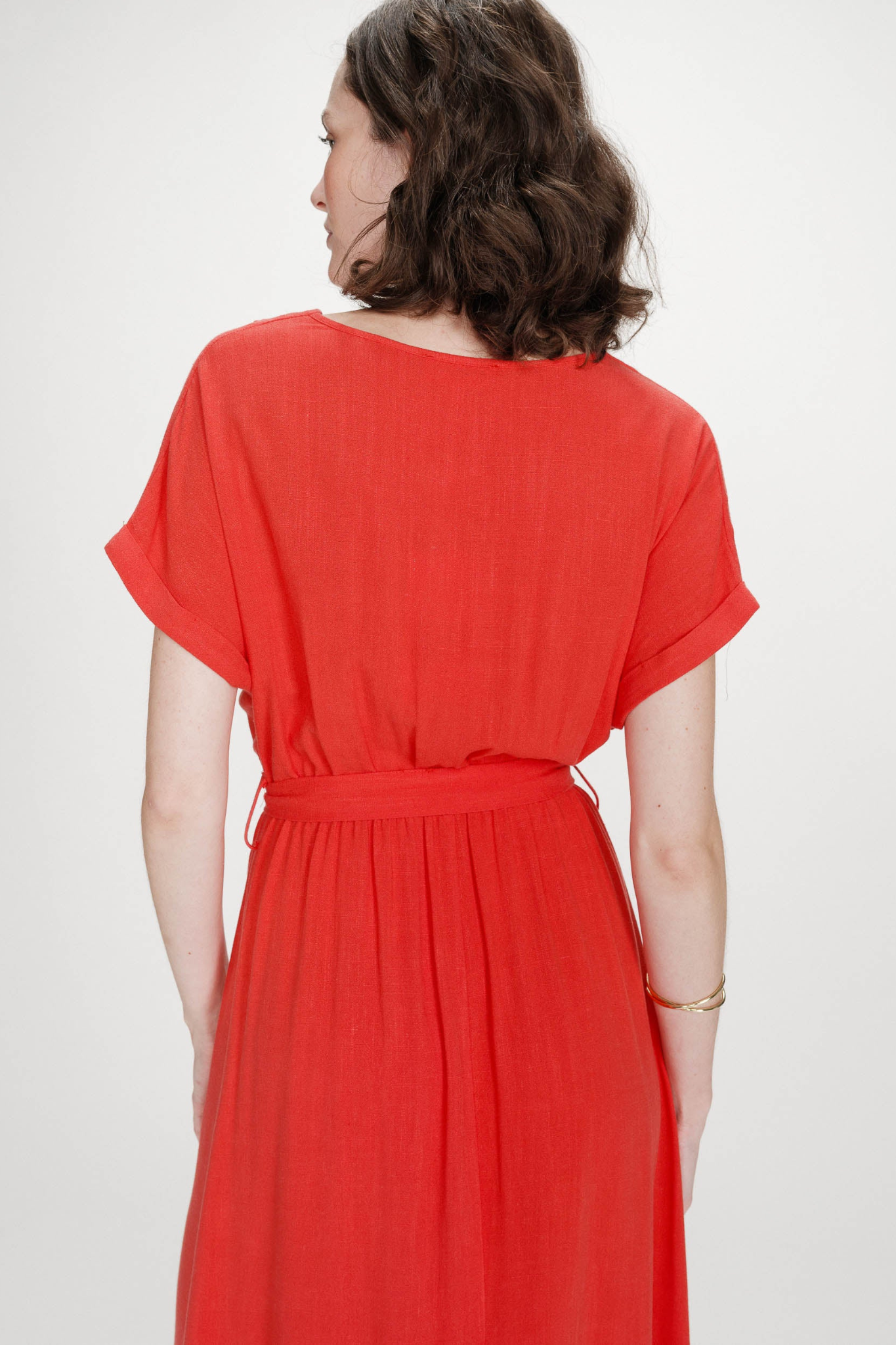 POLLEN DRESS - SANGUINE