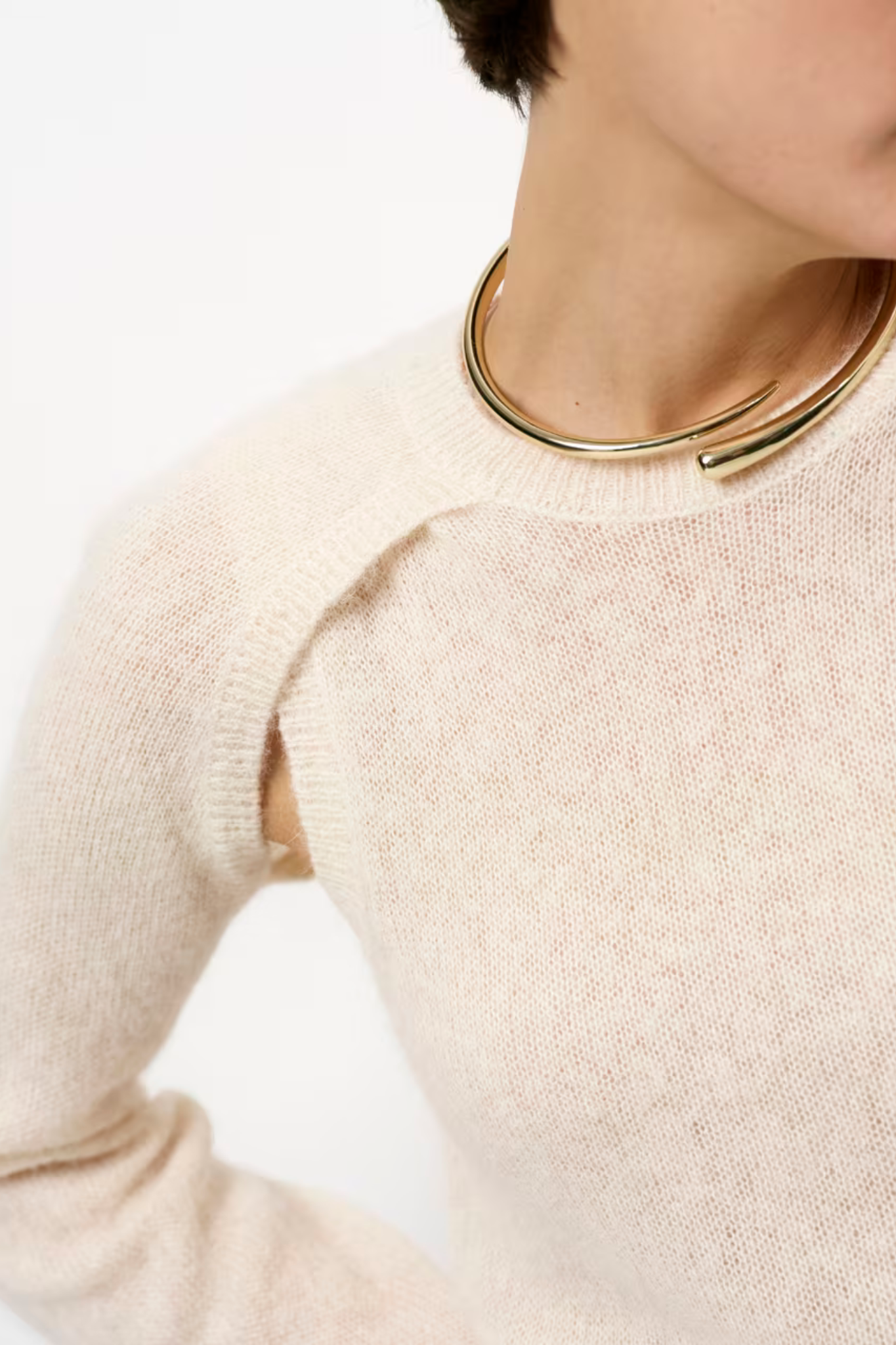 BRICE SWEATER - OATMEAL CREAM