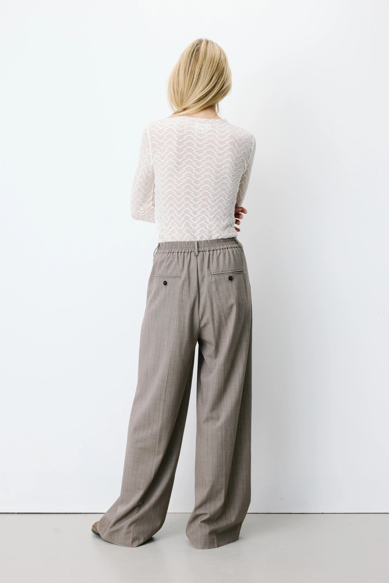 ARDOISE PANTS - RAYURE