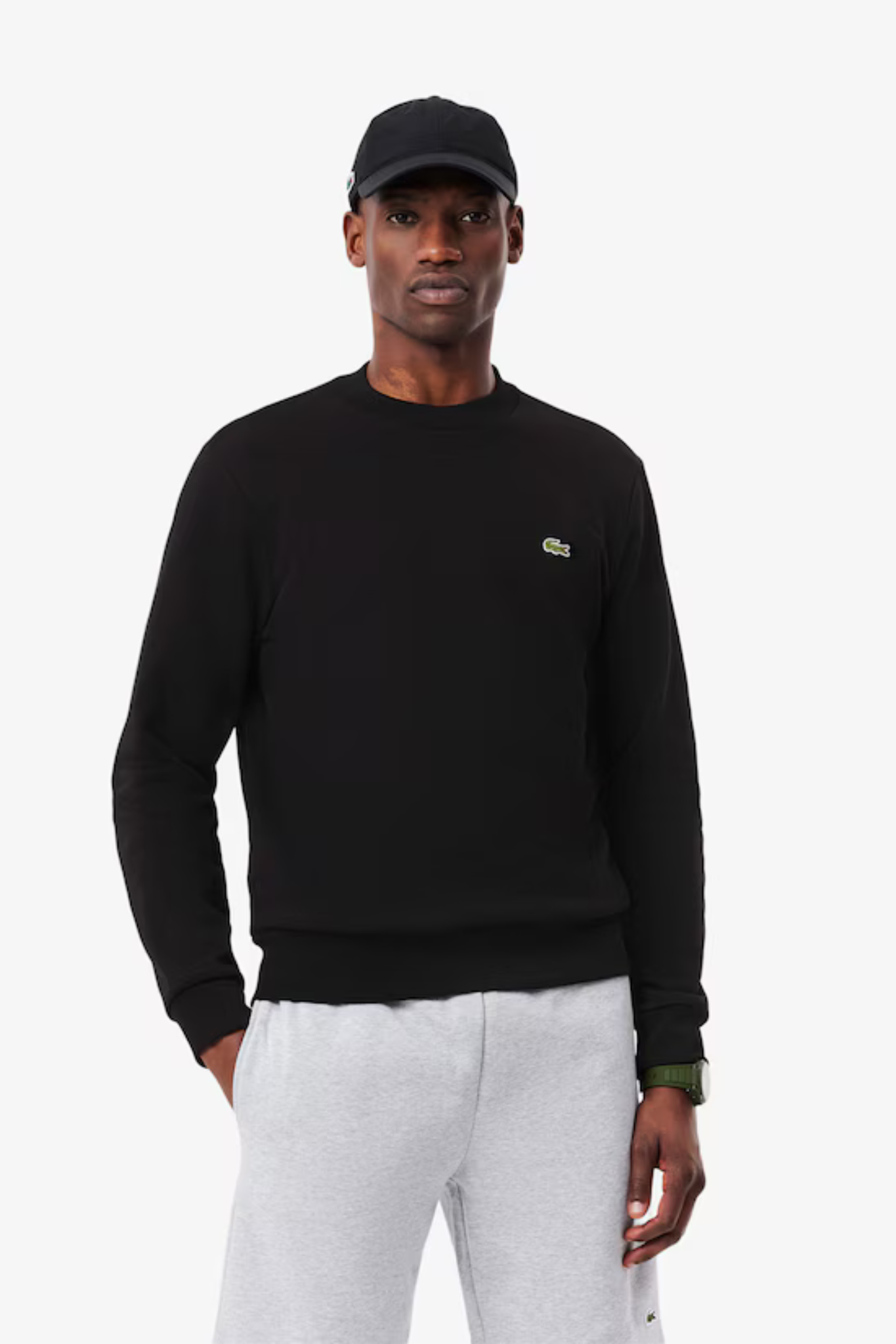 1HS1 MEN'S SWEATSHIRT - BLACK