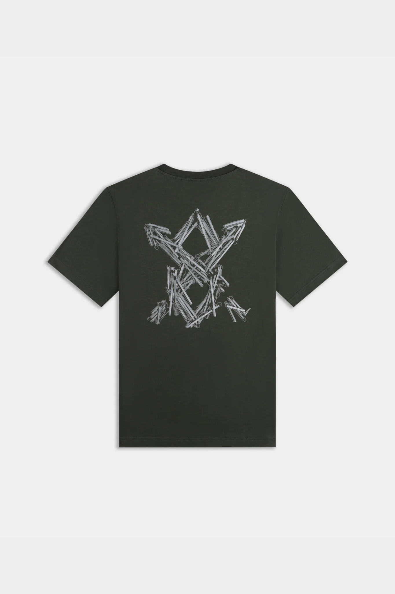 MATCHSTICK SHIELD SS T-SHIRT - ROSIN GREEN