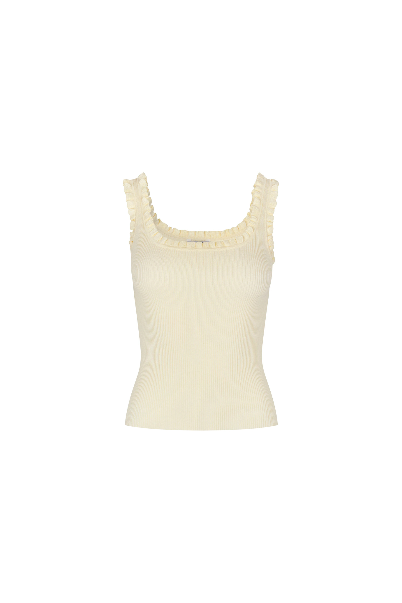 ELINNE LOUC TOP - IVORY YELLOW