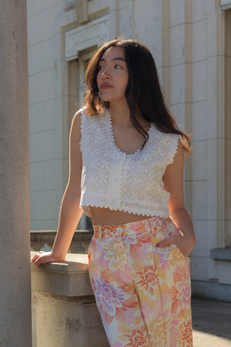 MAEVE TOP - WHITE