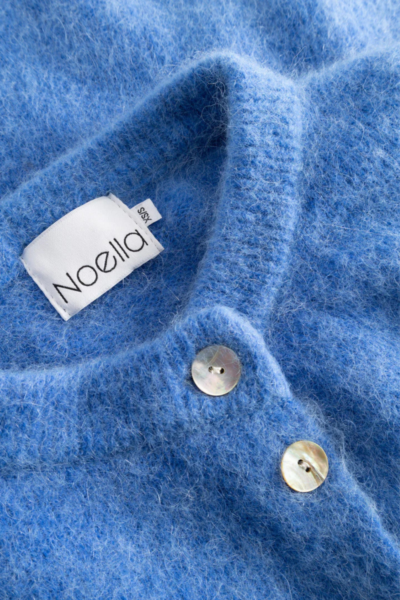 KAE KNIT CARDIGAN - DOVE BLUE