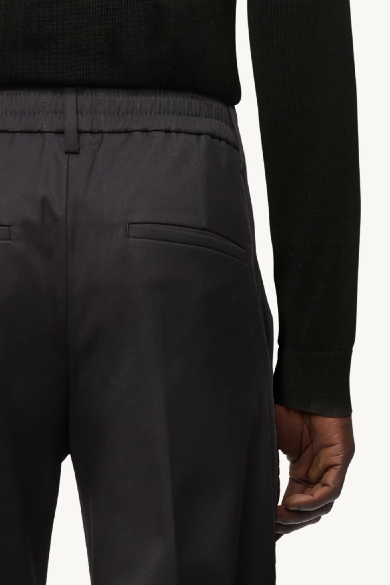 PEXON 120070 PANTS - BLACK