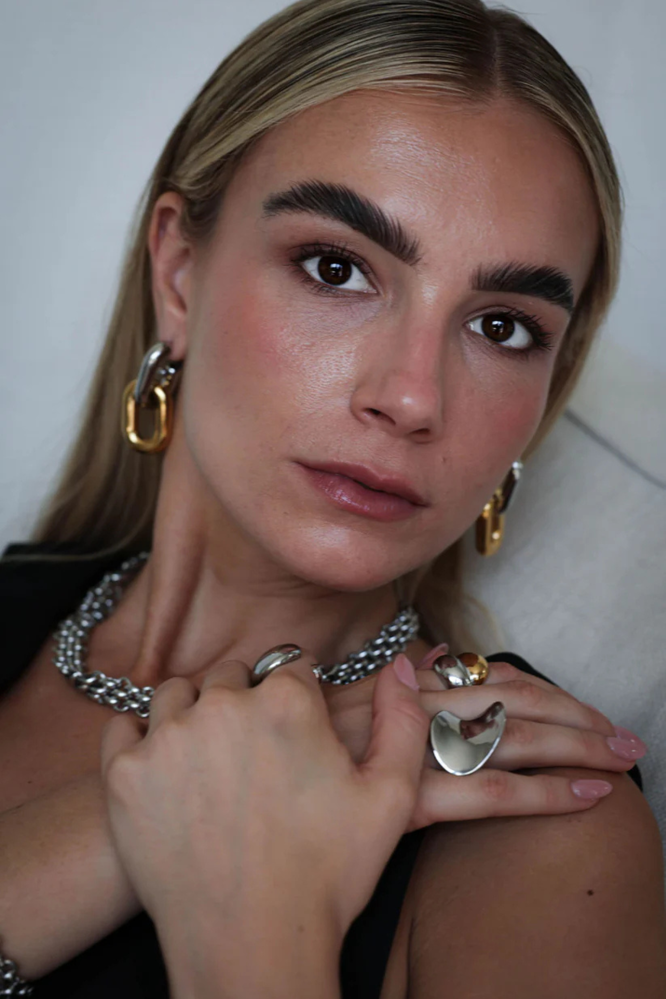 RENEE NECKLACE - SILVER