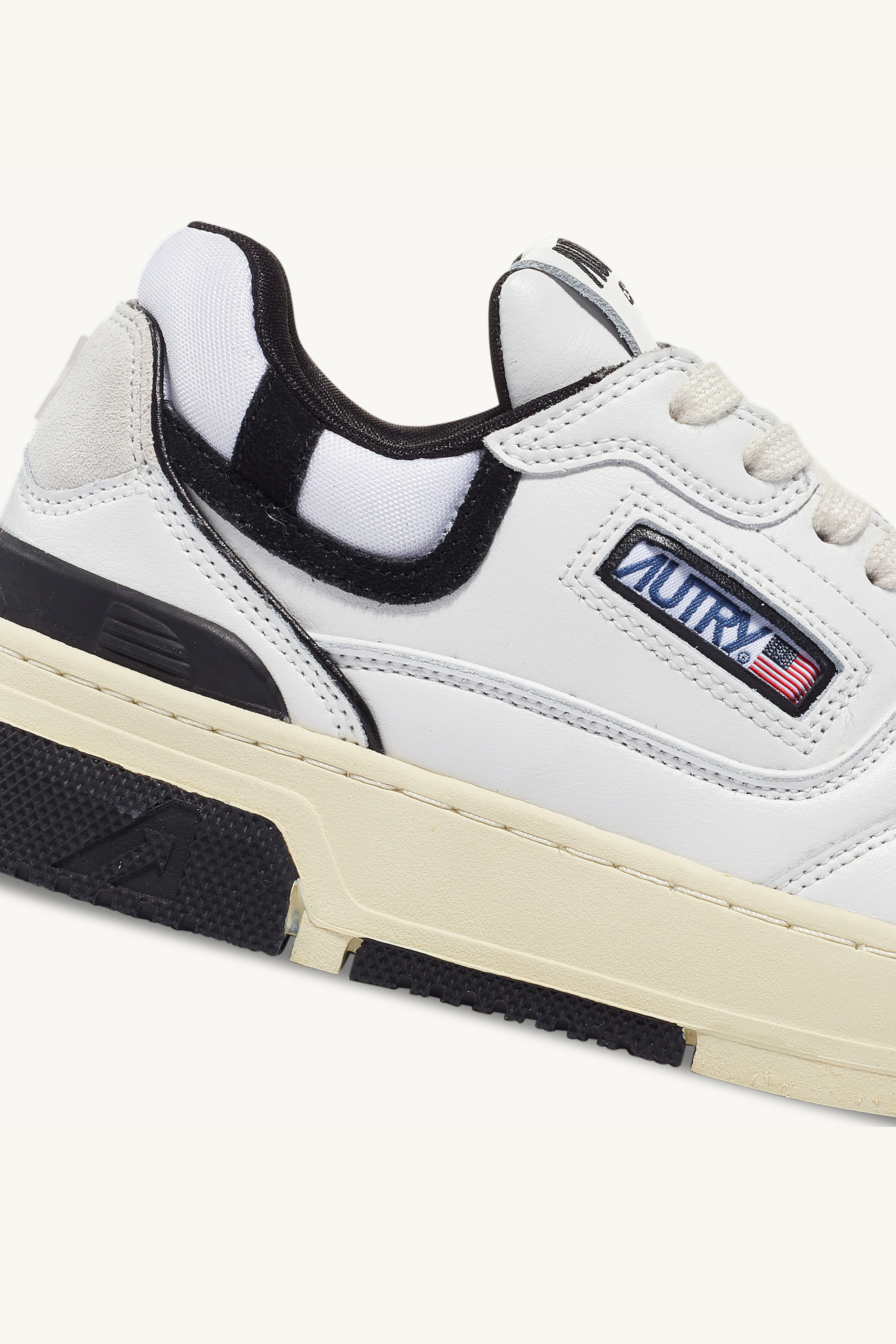 ROLW-MM04 - CLC SNEAKERS IN WHITE LEATHER AND BLACK