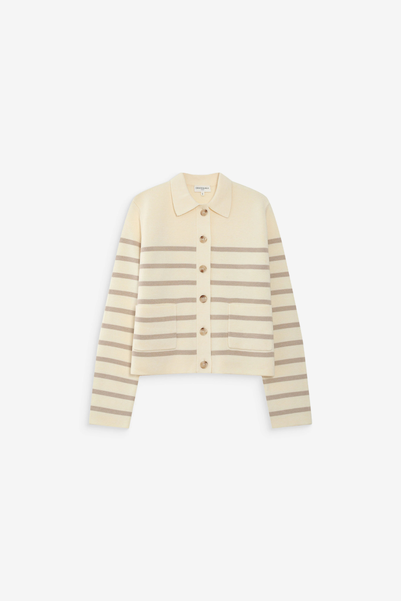 MAELYS CARDIGAN - ECRU