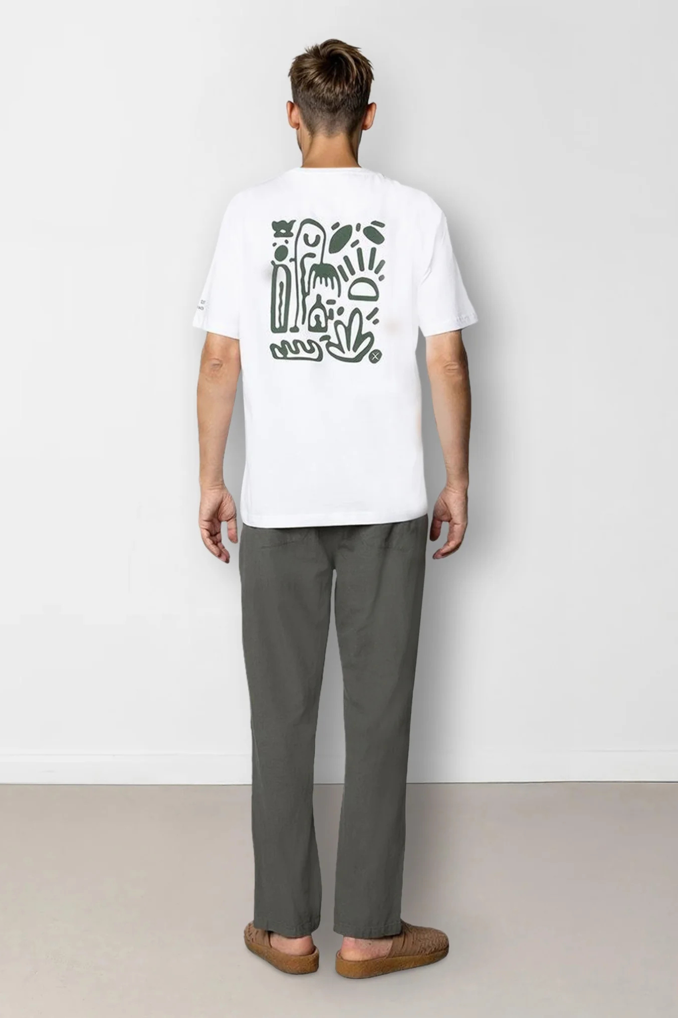 MICHAEL ORGANIC T-SHIRT - WHITE