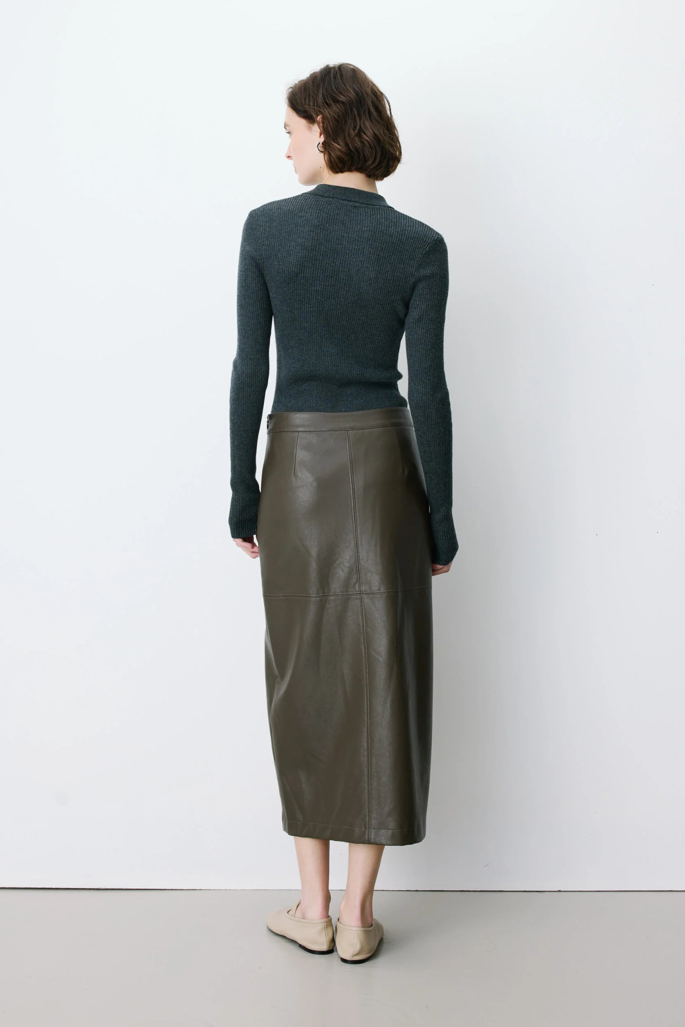 AENOR SKIRT - KHAKI