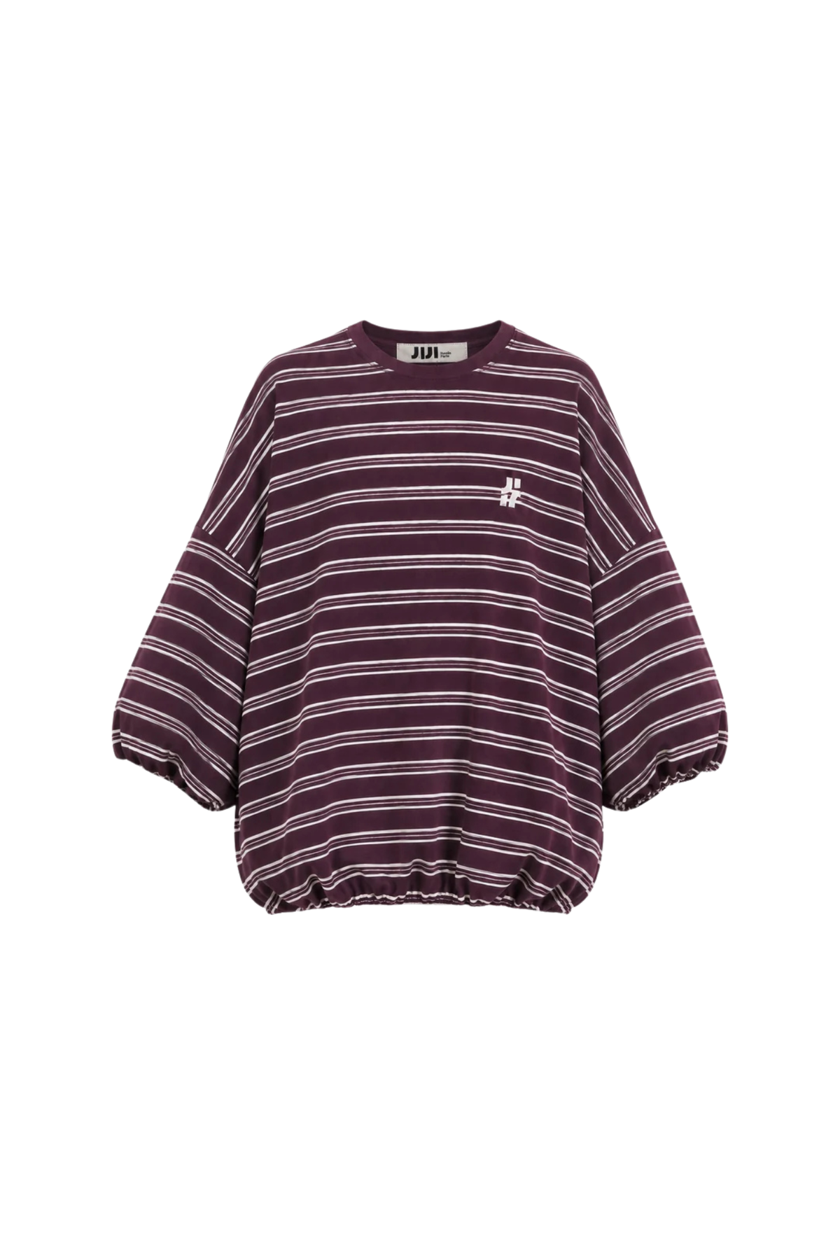 LUC TOP - AUBERGINE